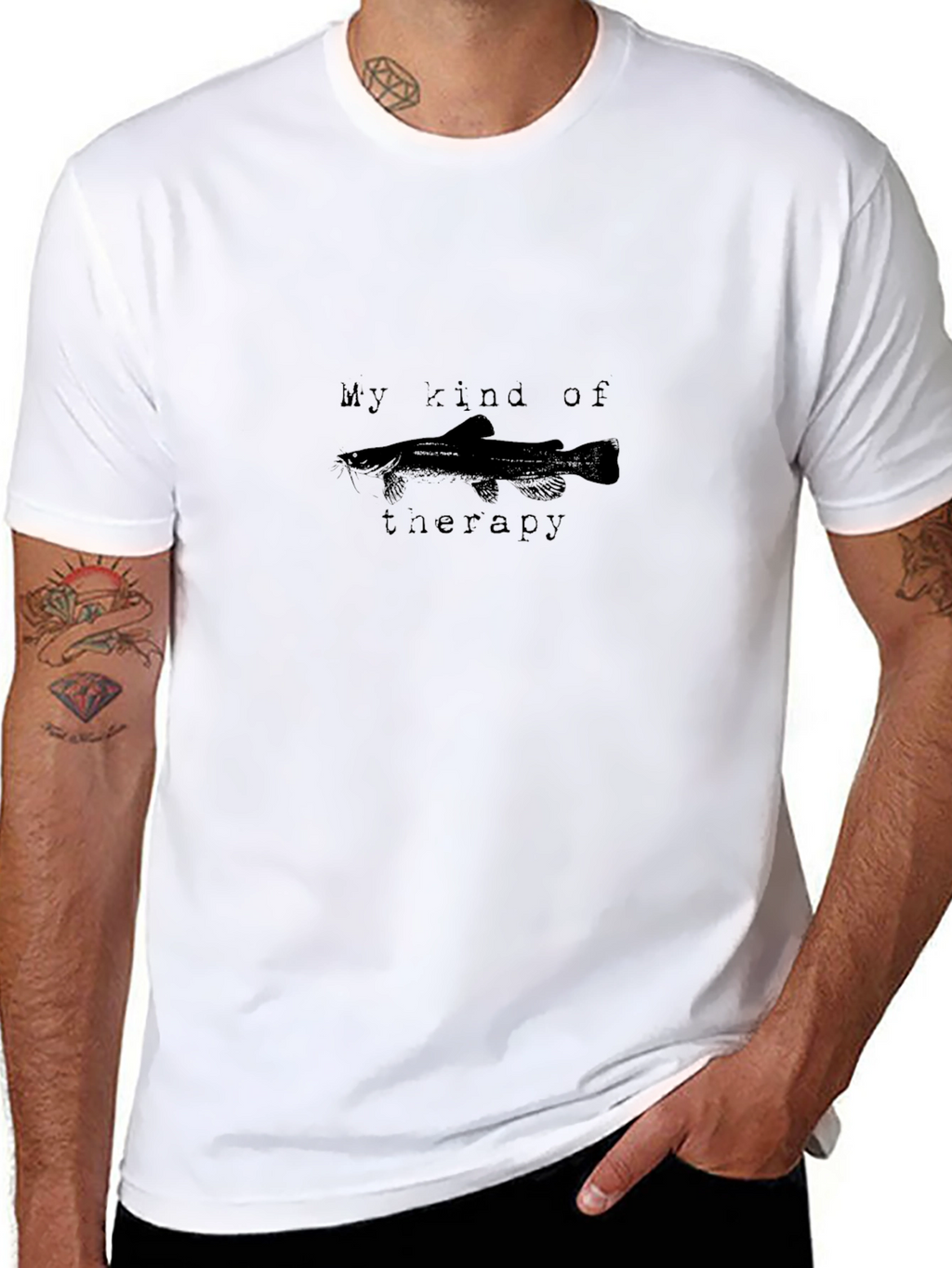 Catfish Therapy T-Shirt - Anglers Delight