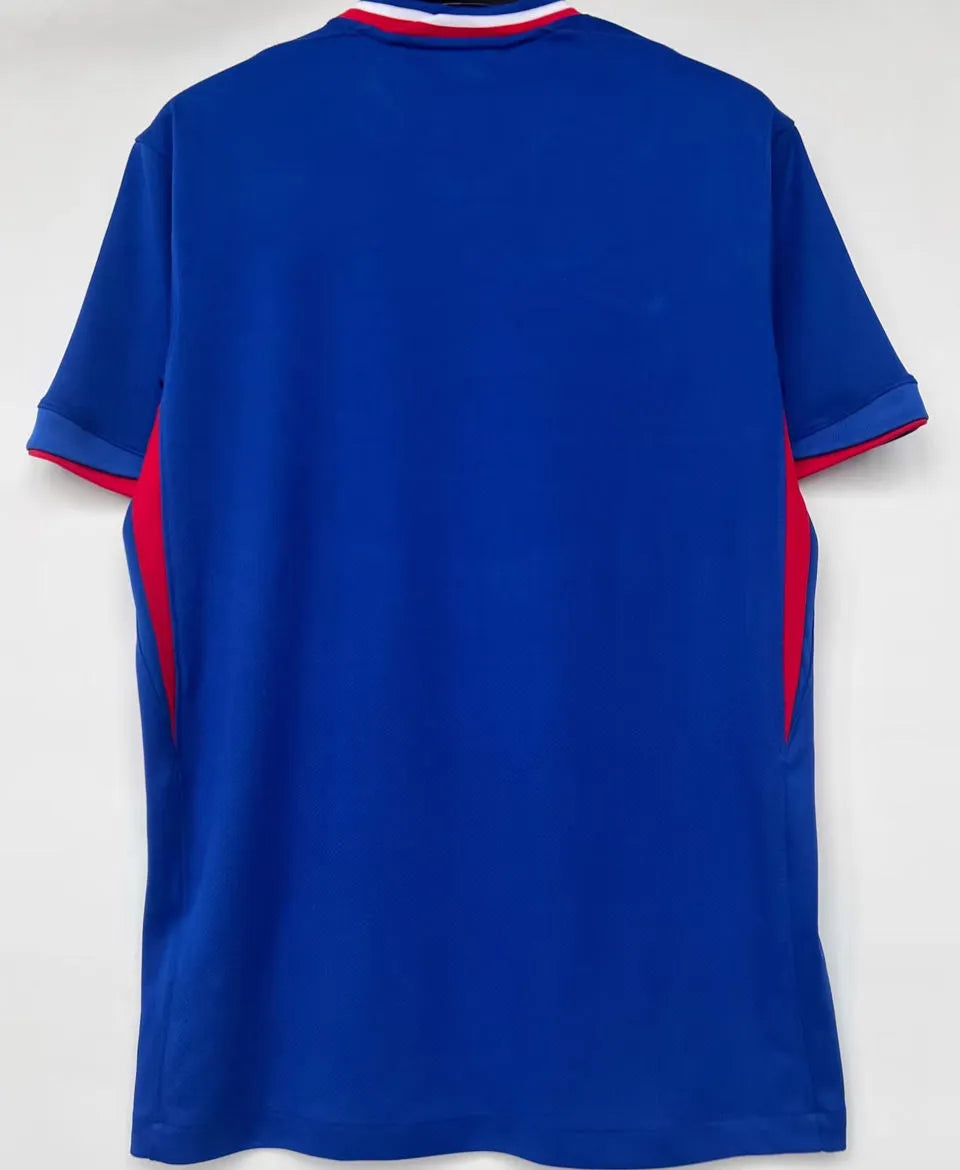 2024/25 France 1:1 Quality Home Blue Fans Soccer Jersey Back