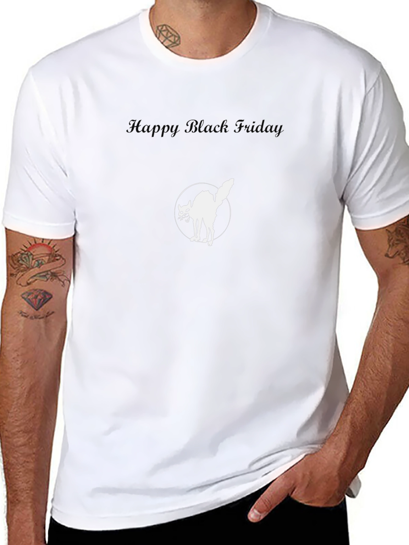 Black Friday Cat T-Shirt: Unlucky Deal
