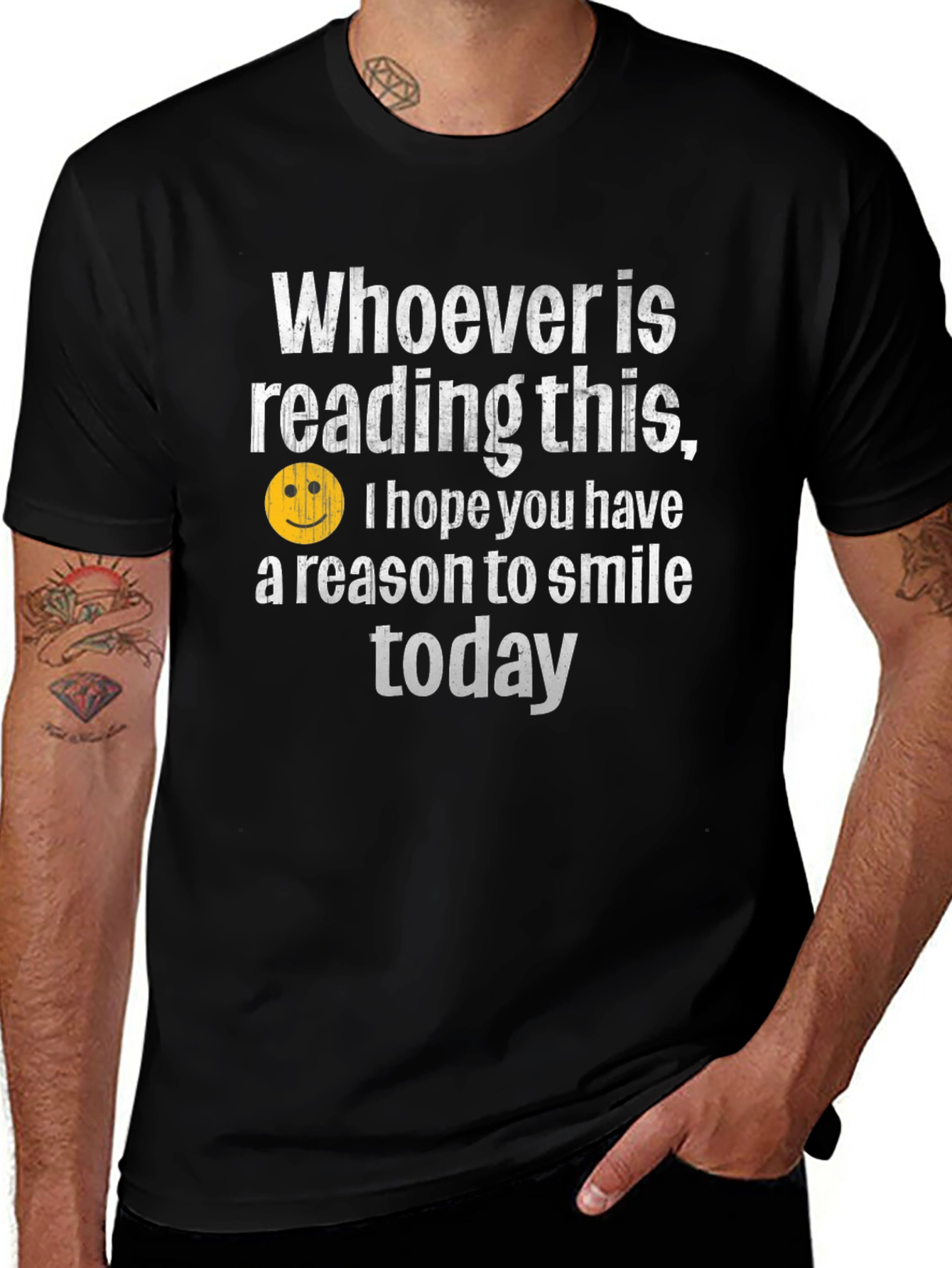 Reason to Smile Graphic Tee - Soft Cotton Blend