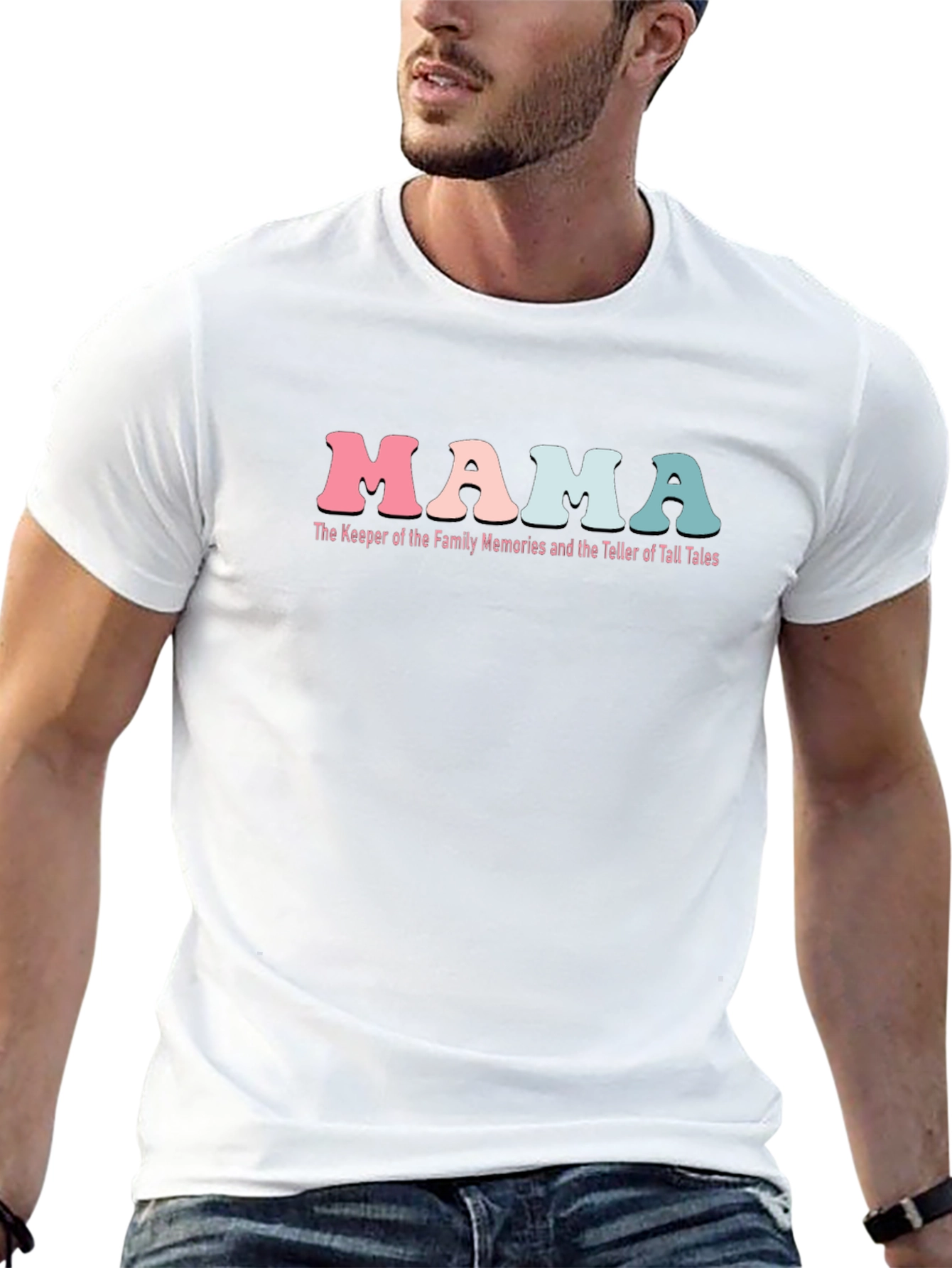 Retro Mama Graphic Tee - Family Memories Teller