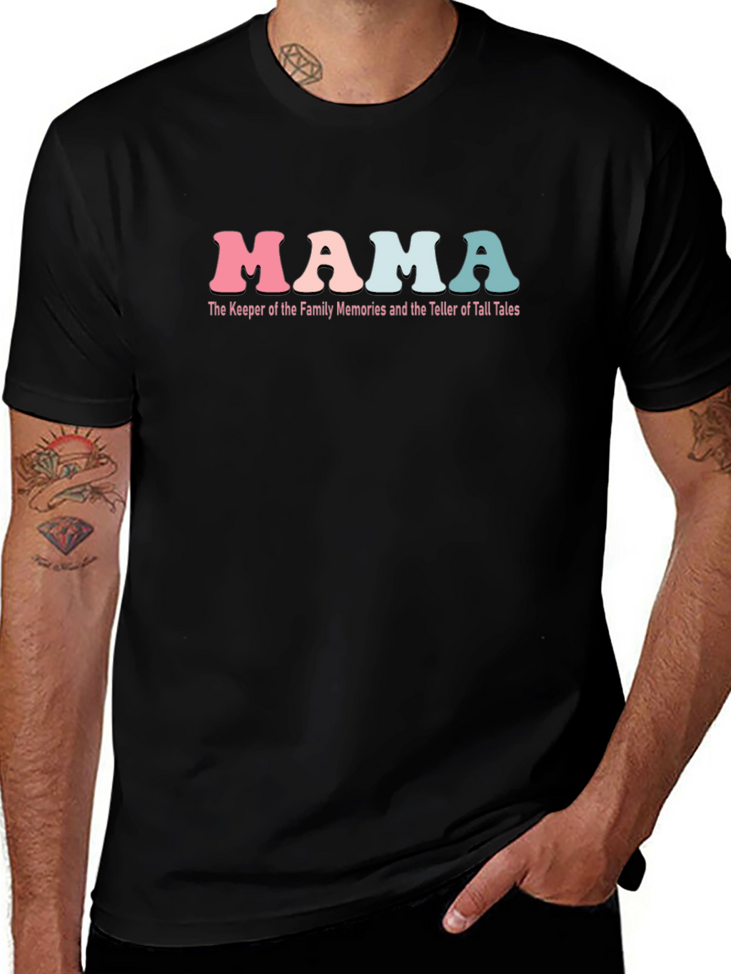 Retro Mama Graphic Tee - Family Memories Teller
