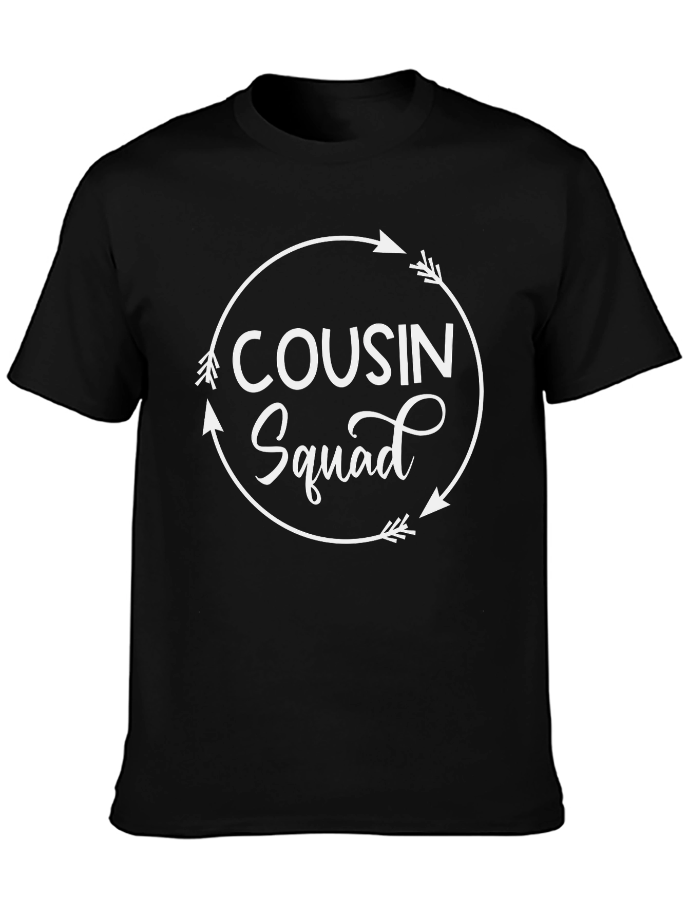 Cousin Squad Arrow Circle T-Shirt