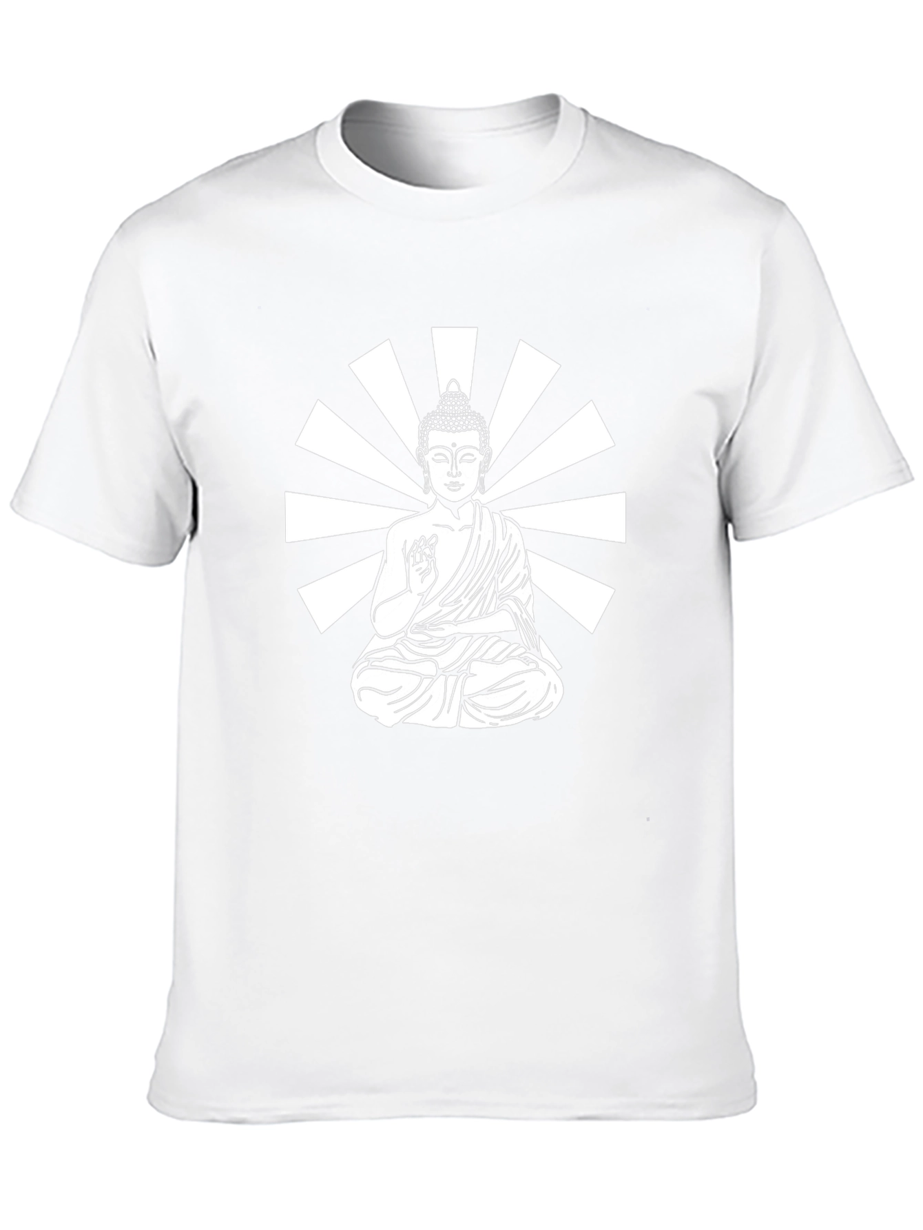 Buddha Graphic Tee - Meditative Style