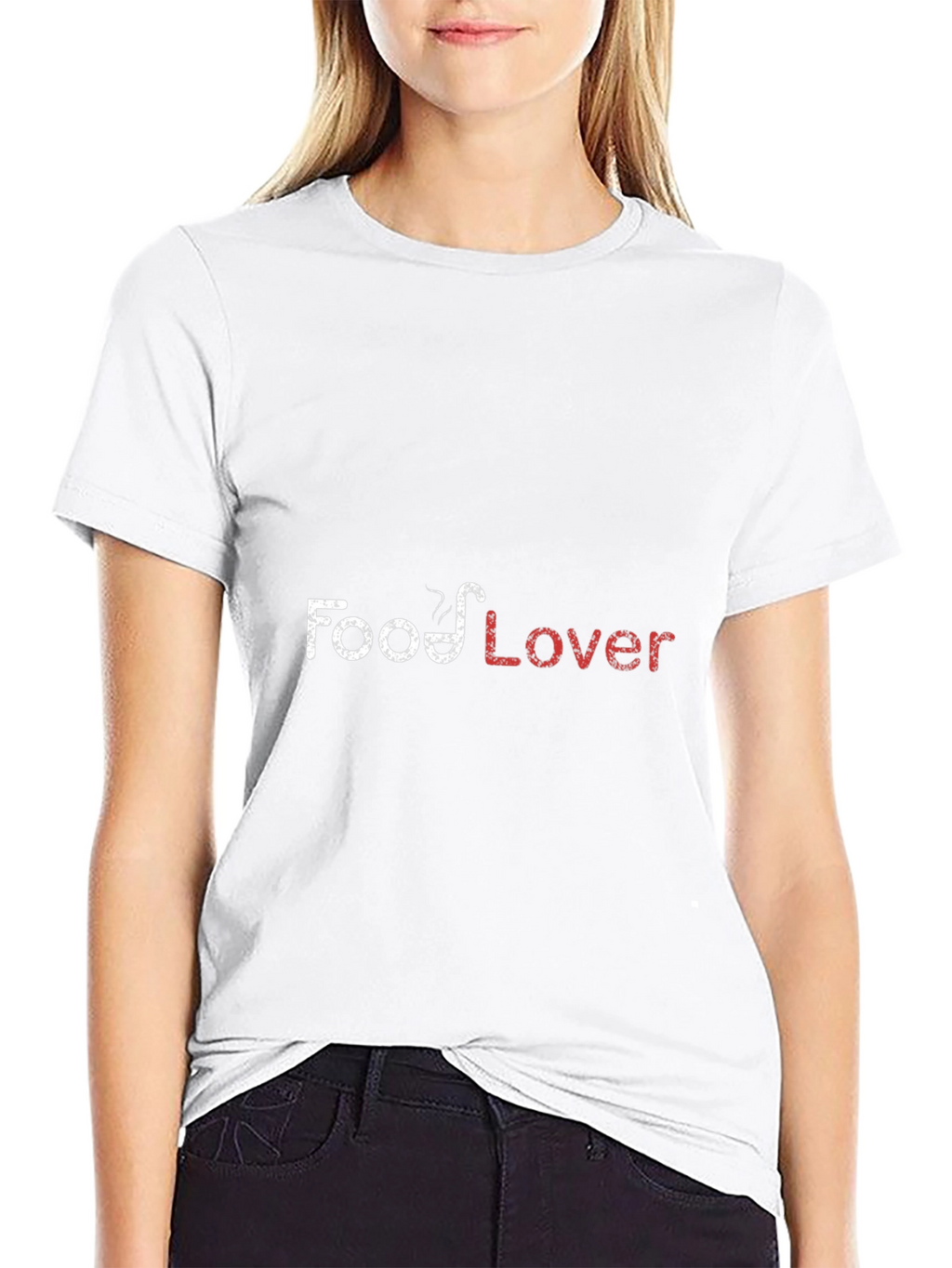 Food Lover Black Graphic T-Shirt