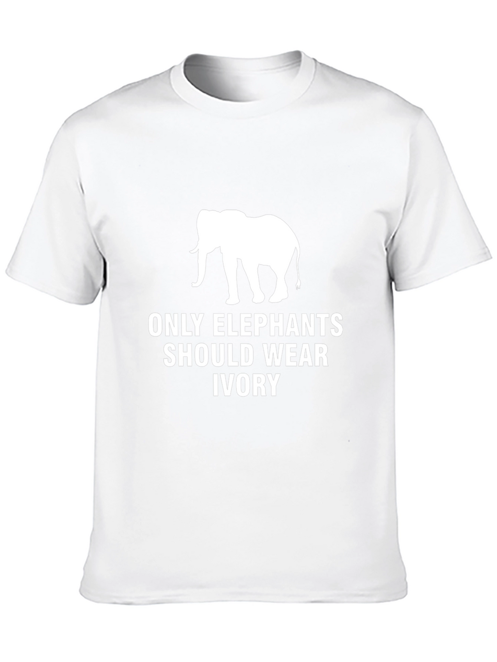 Elephant Ivory Graphic Tee - Animal Rights T-Shirt