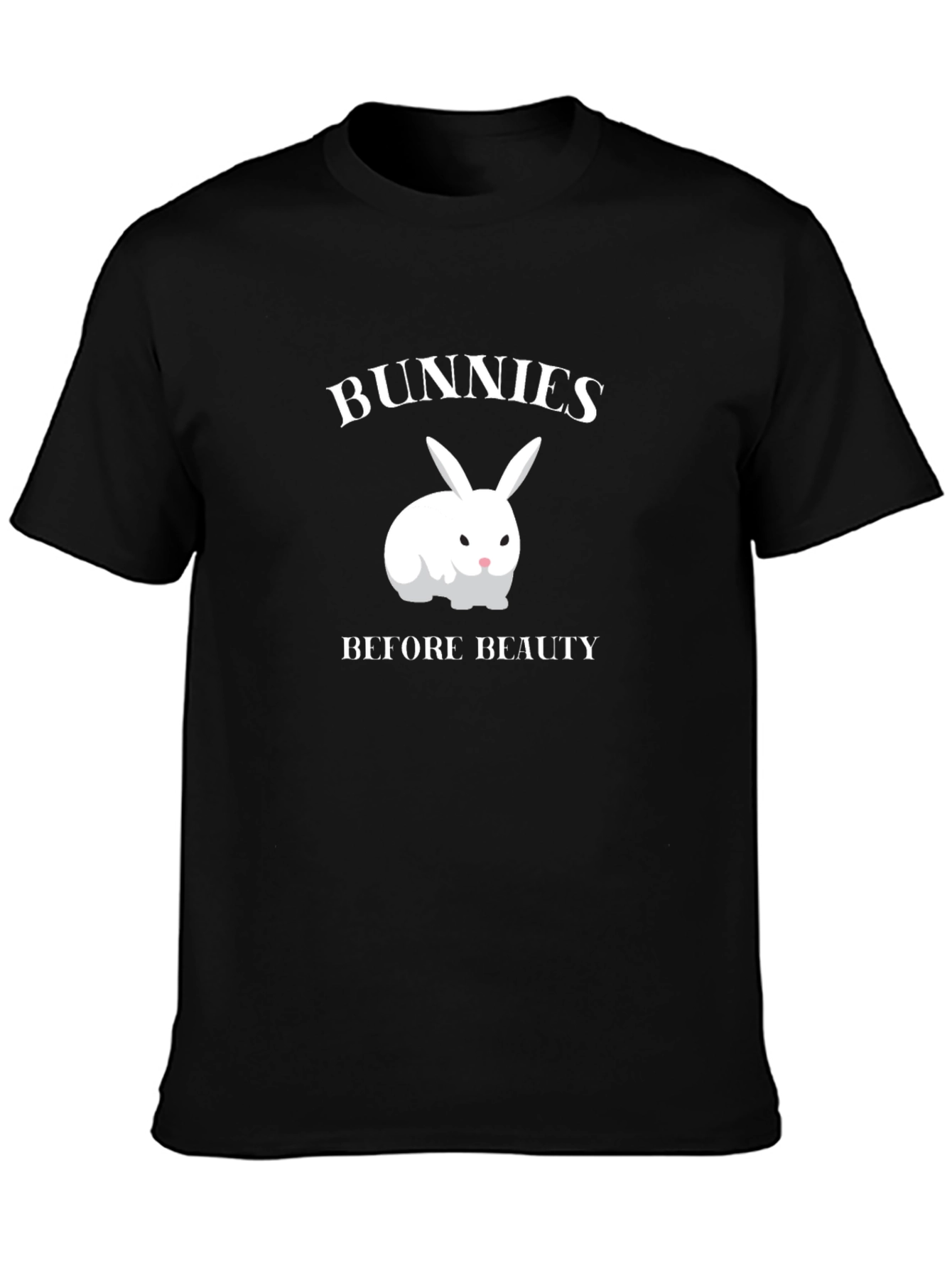Bunnies Before Beauty Graphic T-Shirt