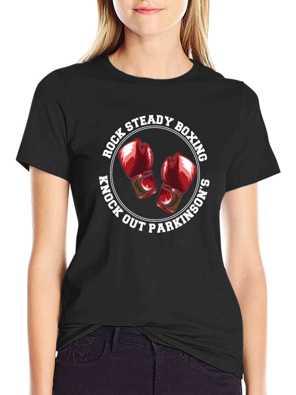 Rock Steady Boxing Parkinsons Knockout T-Shirt