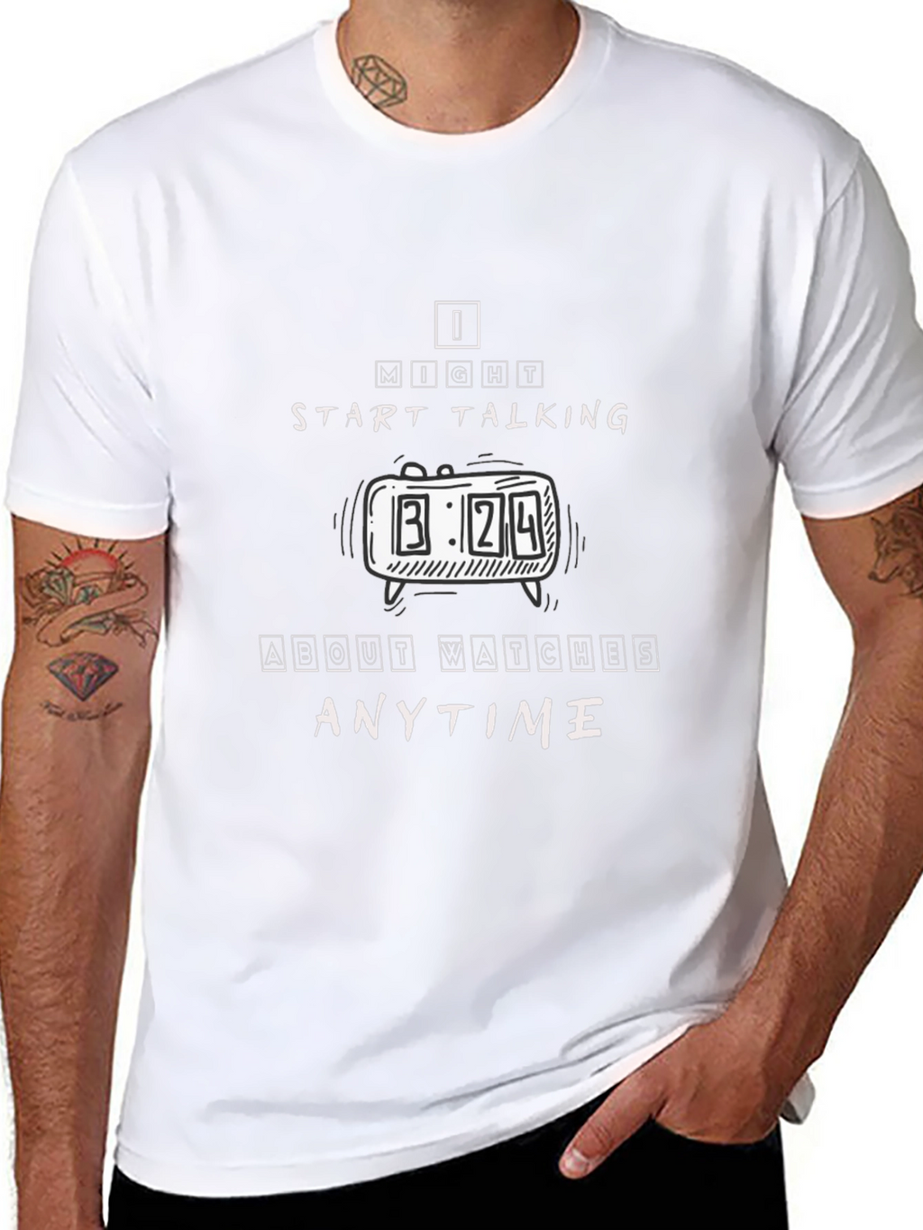 I Might Start Talking About Watches Anytime T-Shirt