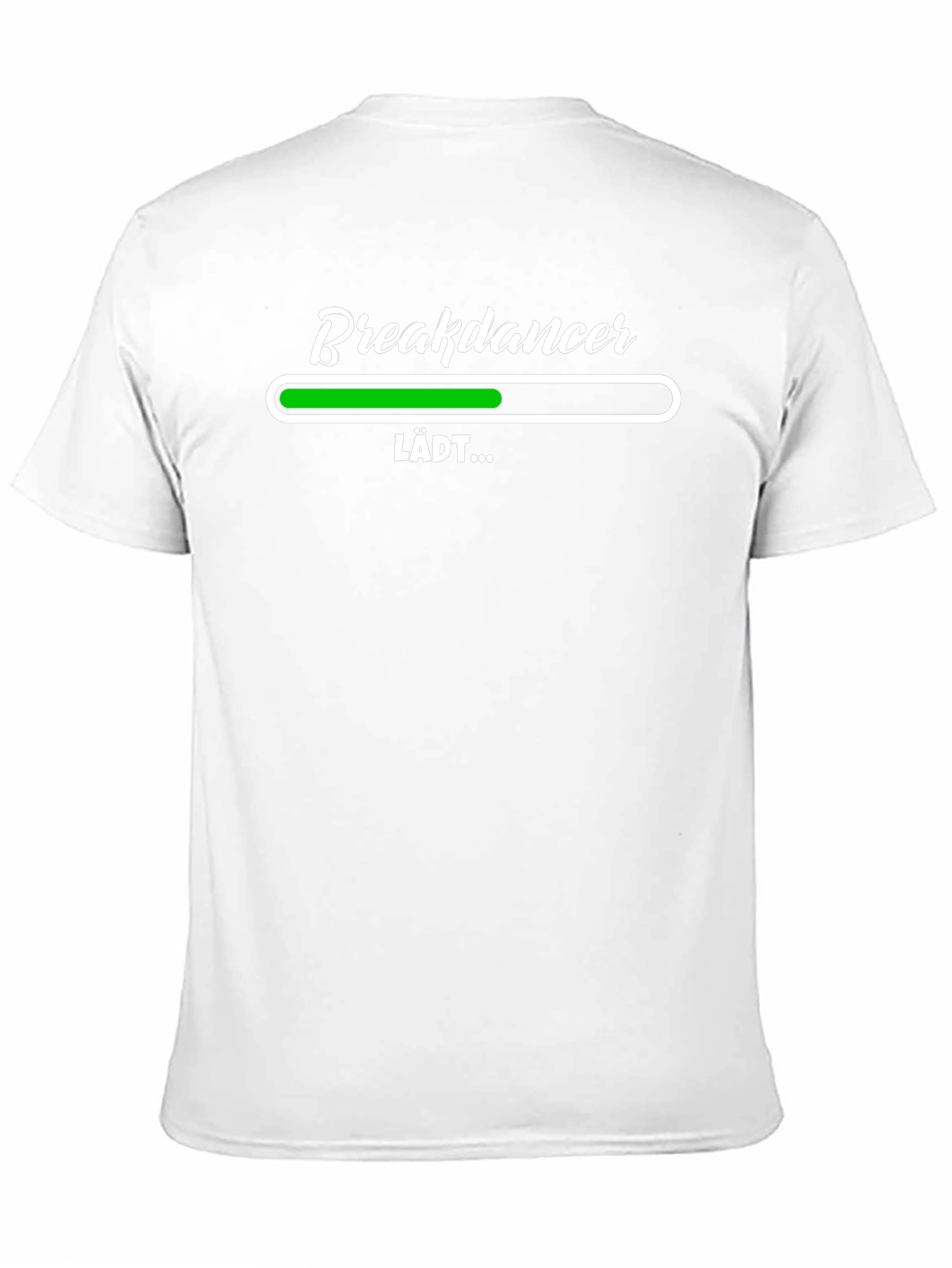 Breakdancer Loading Black T-Shirt