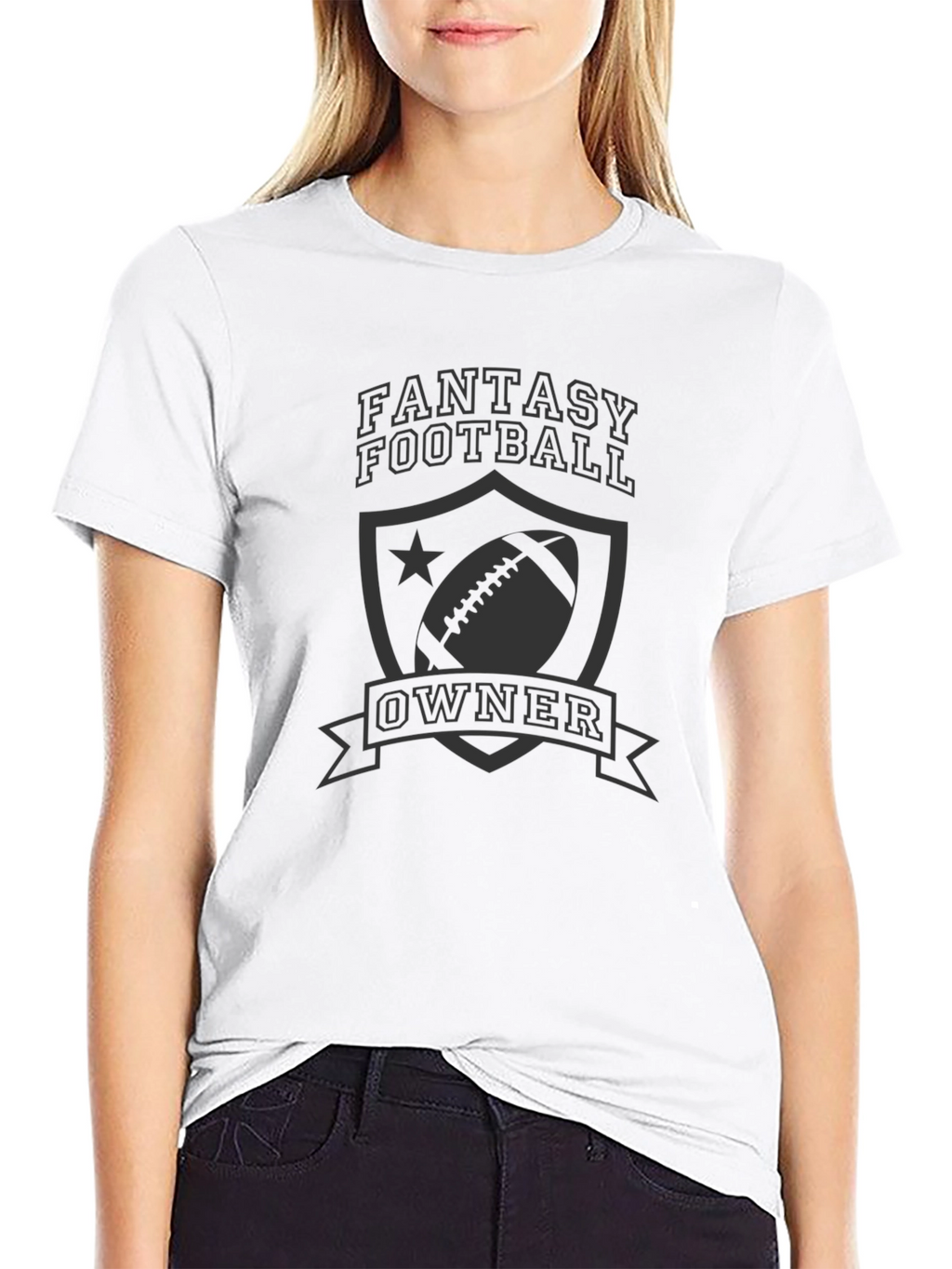 Fantasy Football Owner T-Shirt - Black Tee