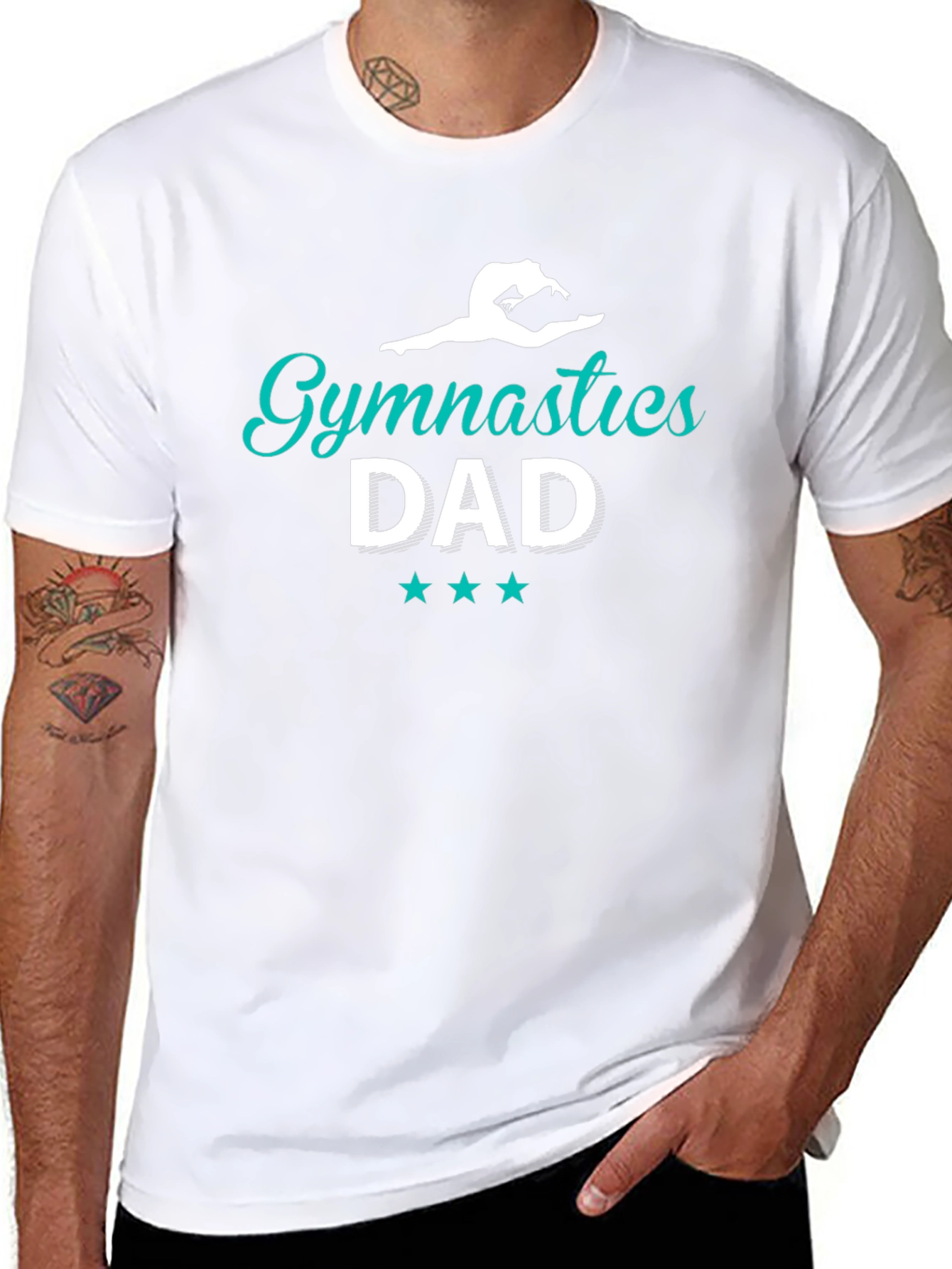 Gymnastics Dad Graphic Tee