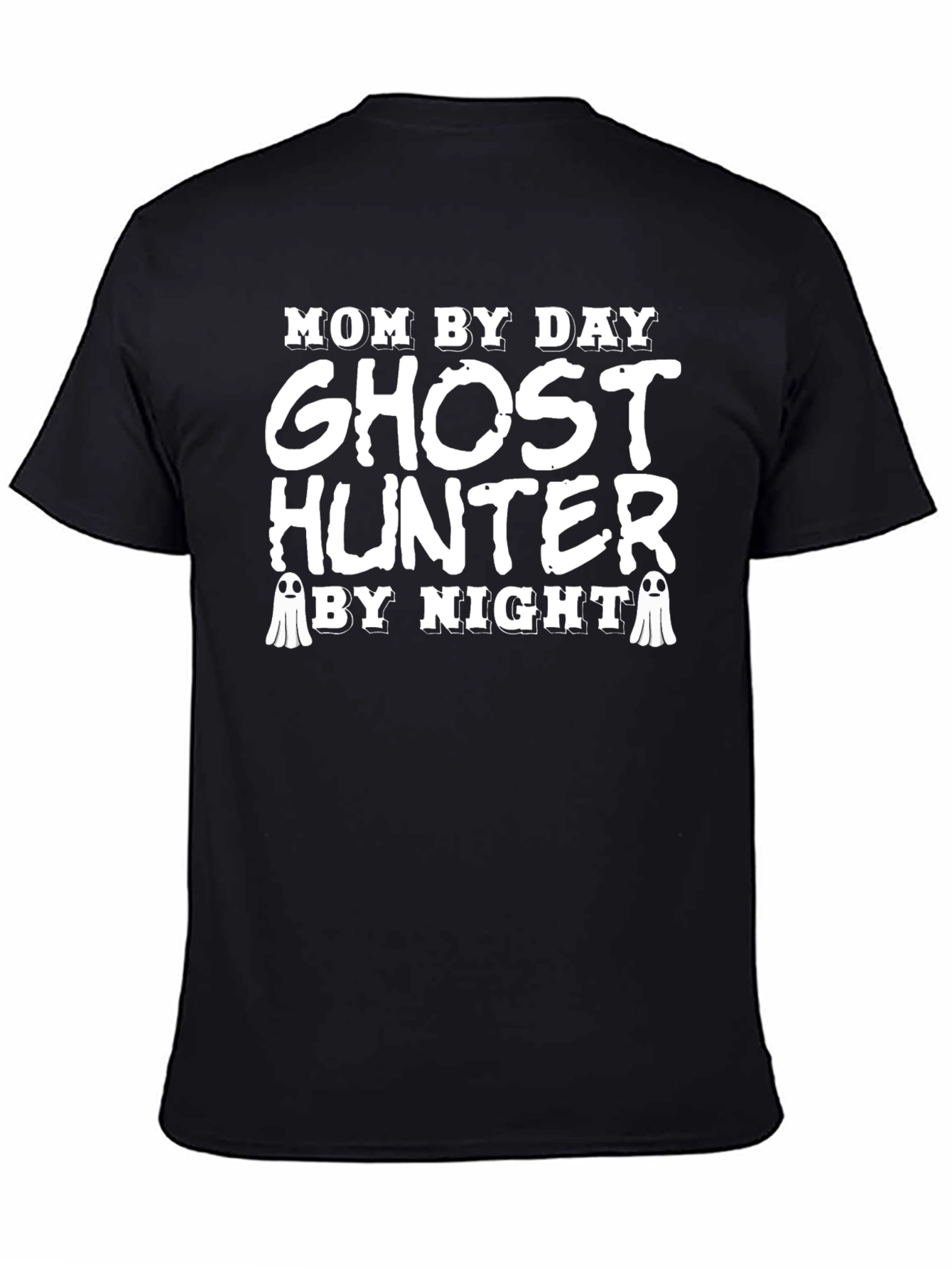 Mom By Day Ghost Hunter By Night Graphic Tee