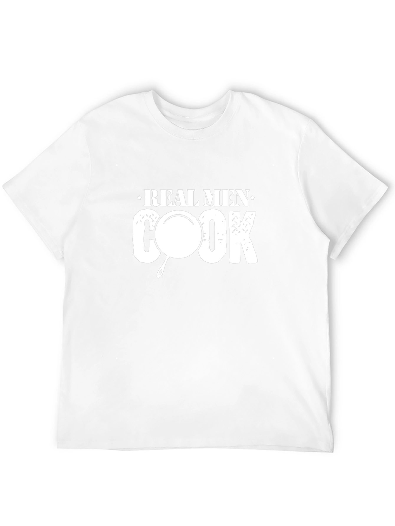Real Men Cook T-Shirt - Funny Cooking Gift