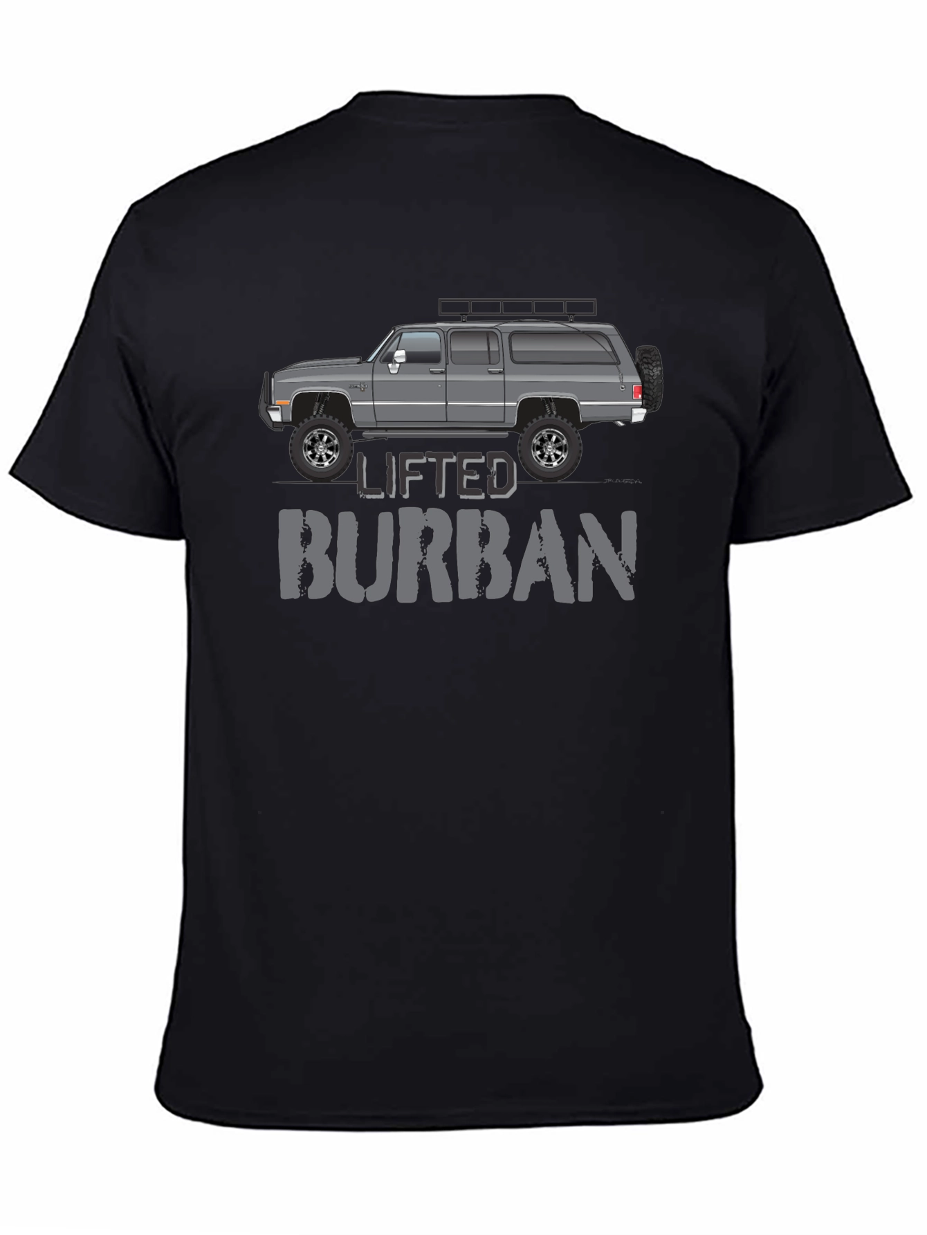 Lifted Burbain Graphic Tee - Black