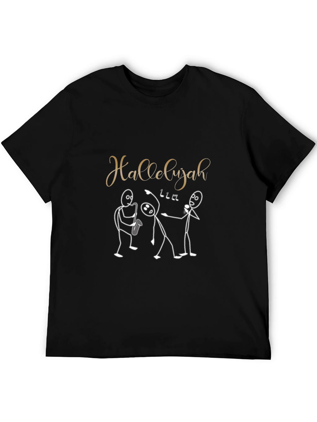 Hallelujah Stick Figure Band Unisex T-Shirt