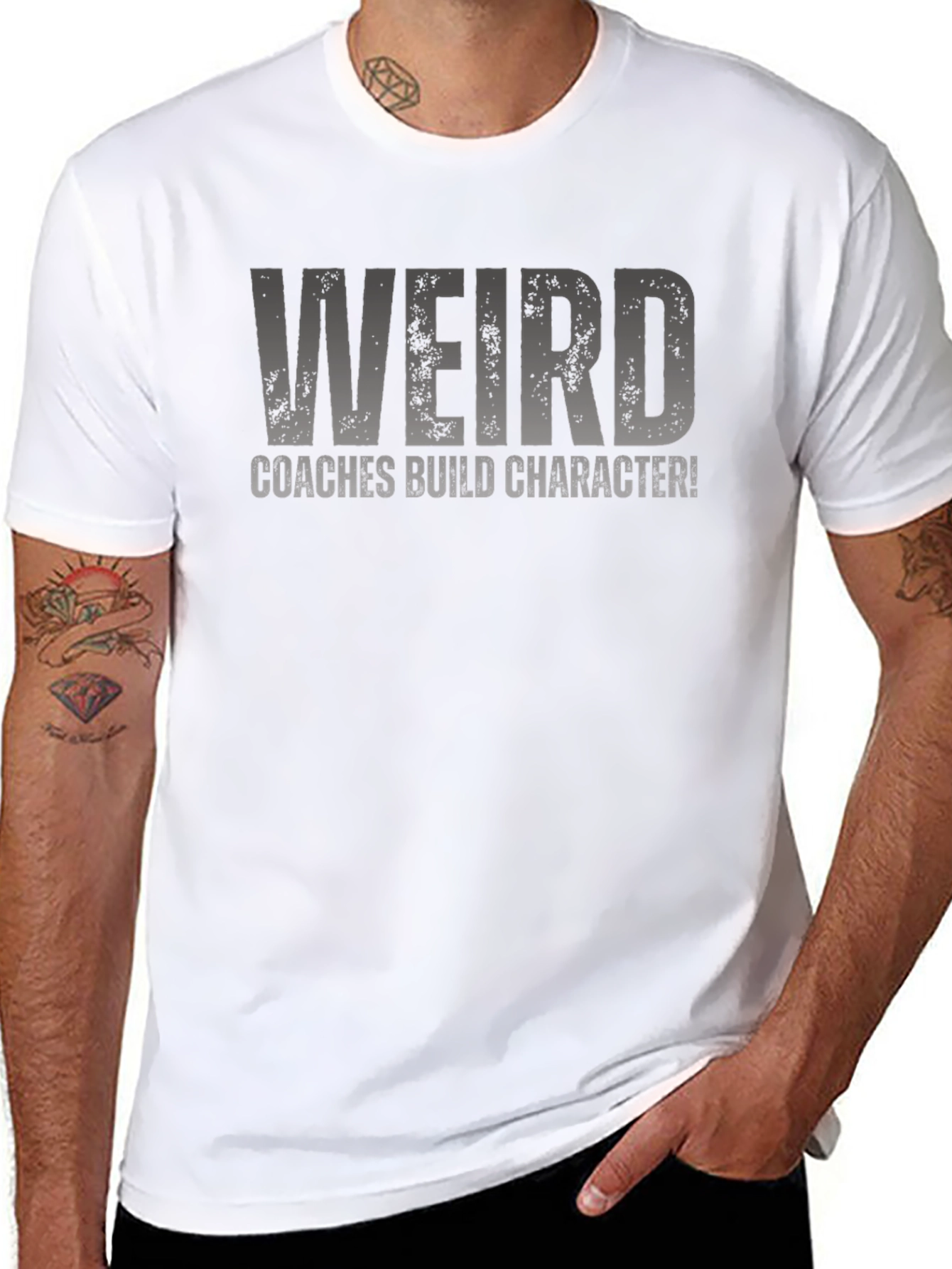 Weird Coaches Build Character T-Shirt