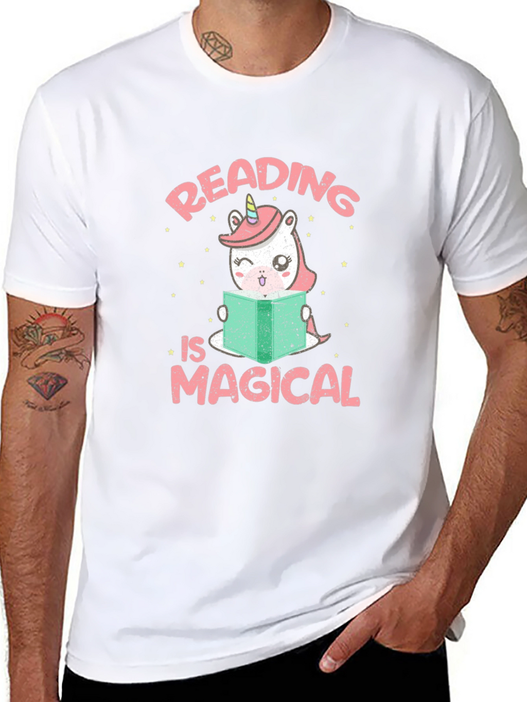 Reading is Magical Unicorn T-Shirt