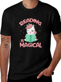 Reading is Magical Unicorn T-Shirt