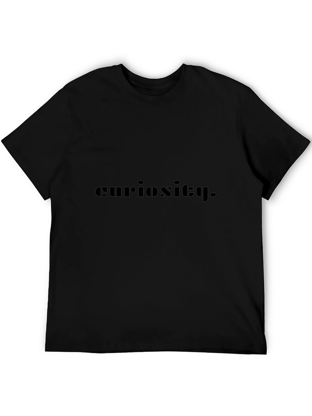 Curiosity Graphic Tee - Mens Black T-Shirt