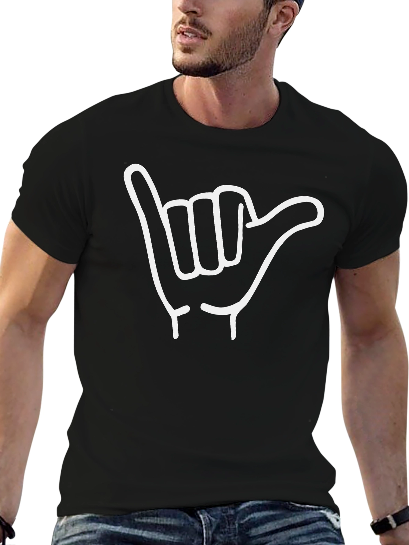 Hang Loose T-Shirt - Shaka Hand Gesture Tee