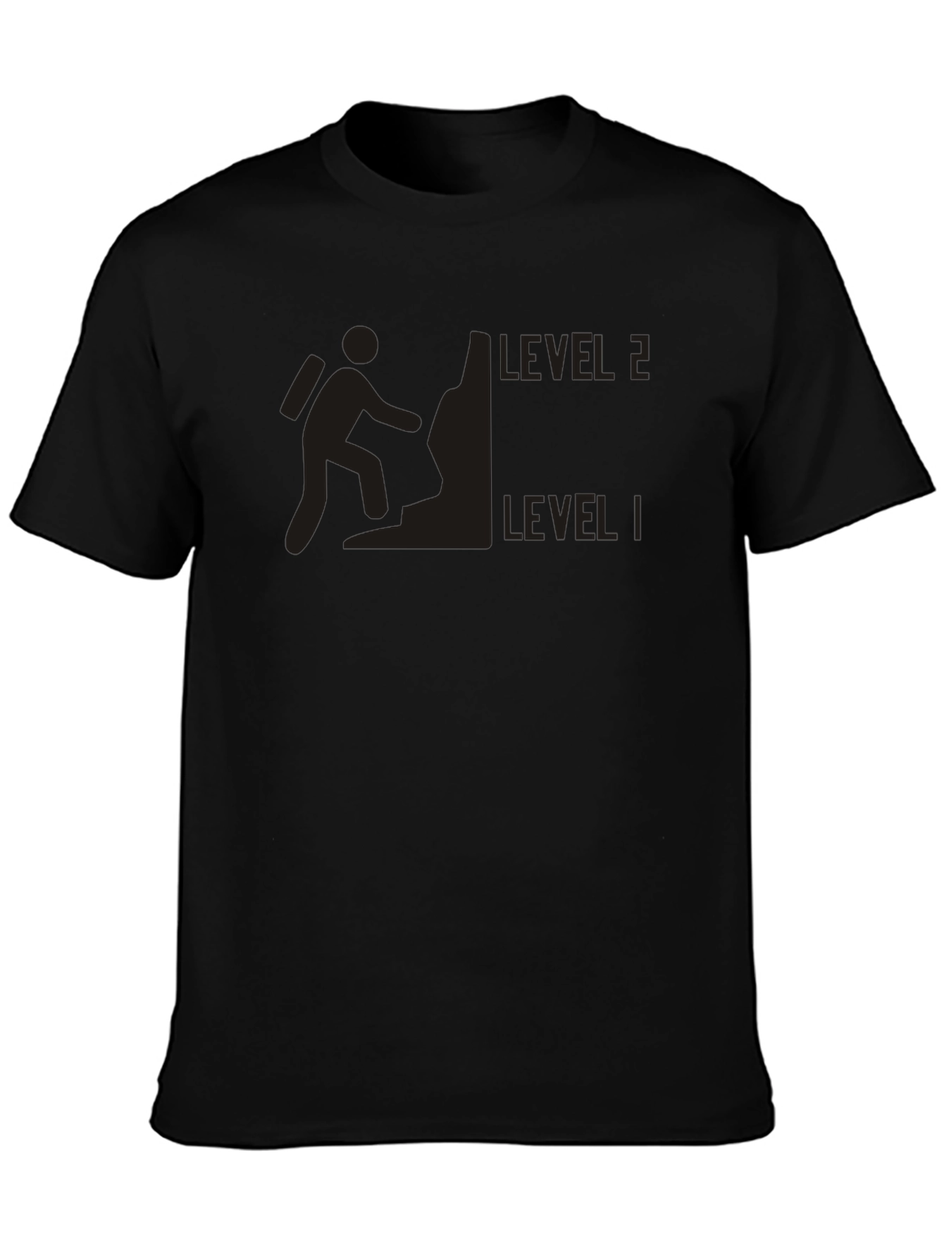 Level 2 Climber Black T-Shirt