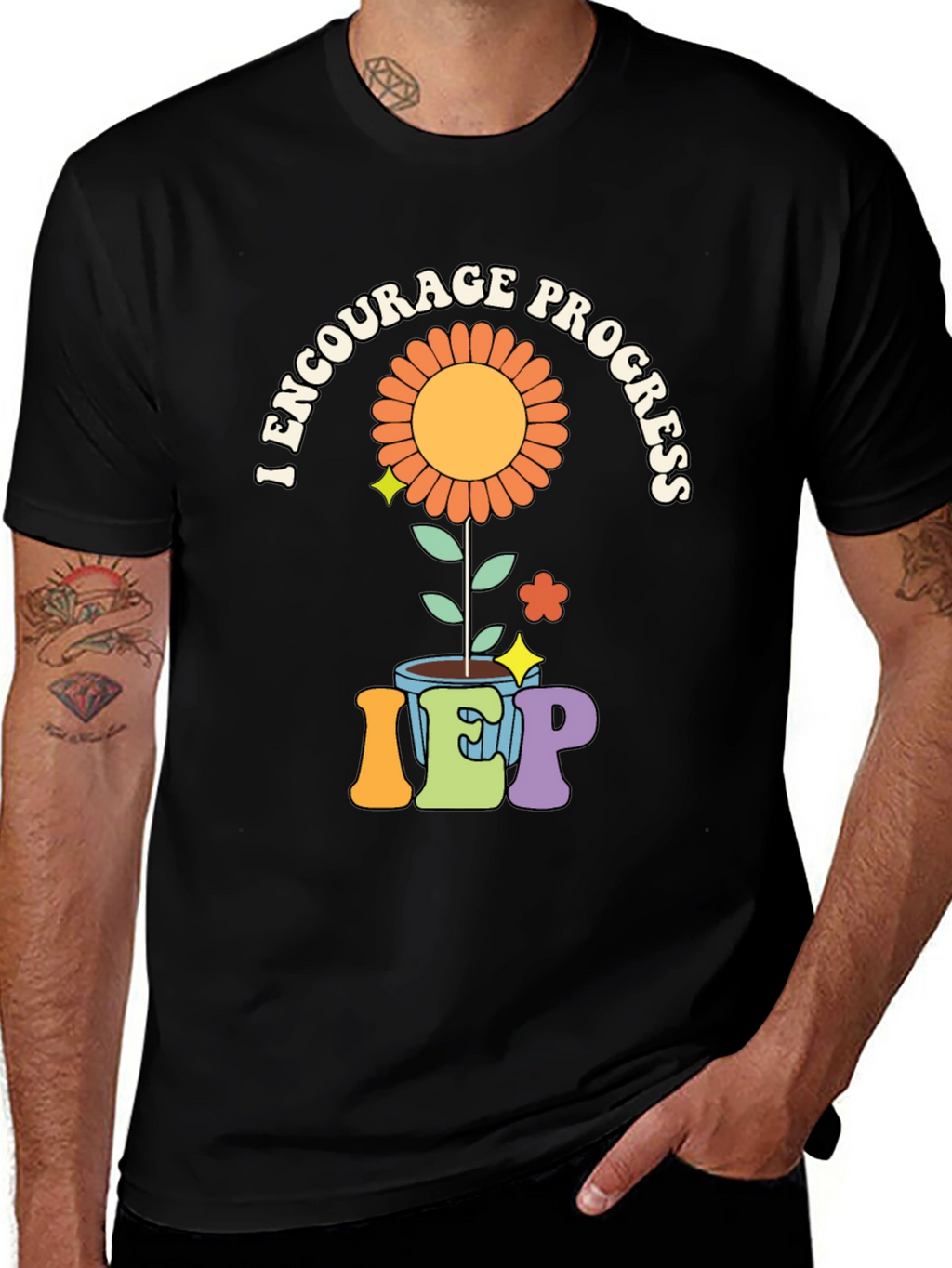 Encourage Progress IEP Teacher T-Shirt