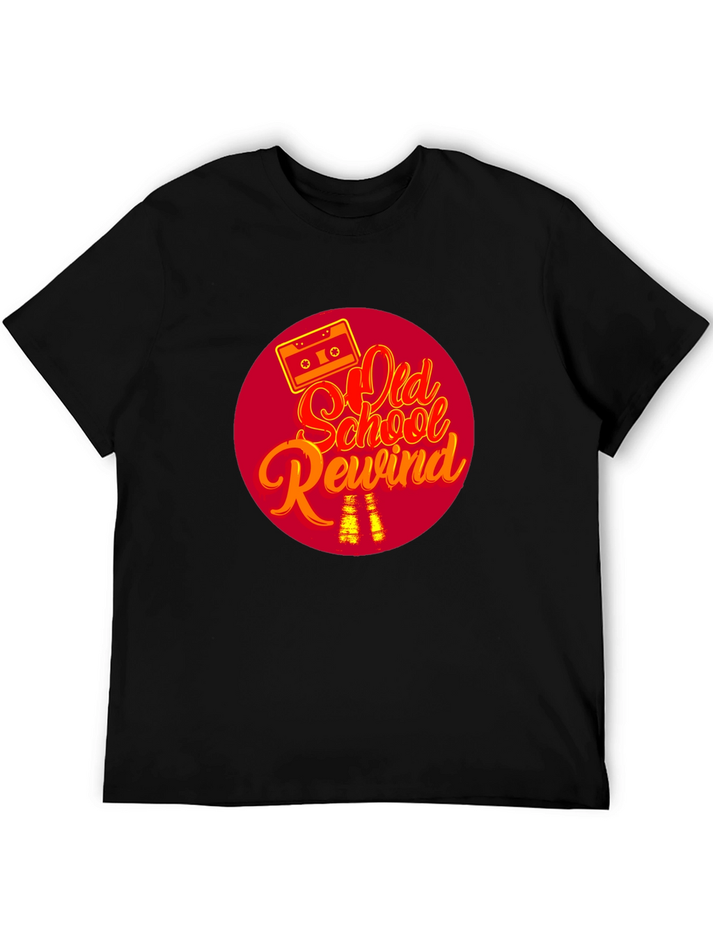 Retro Old School Rewind Graphic Tee