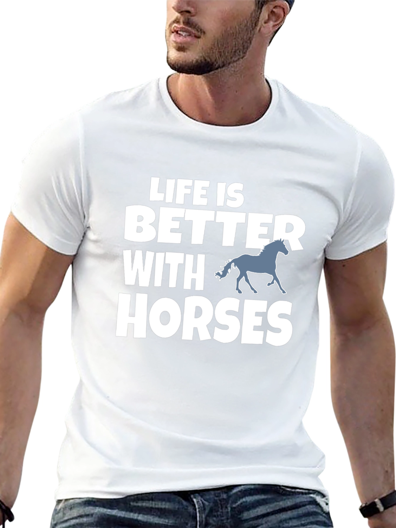 Life is Better with Horses Graphic Tee