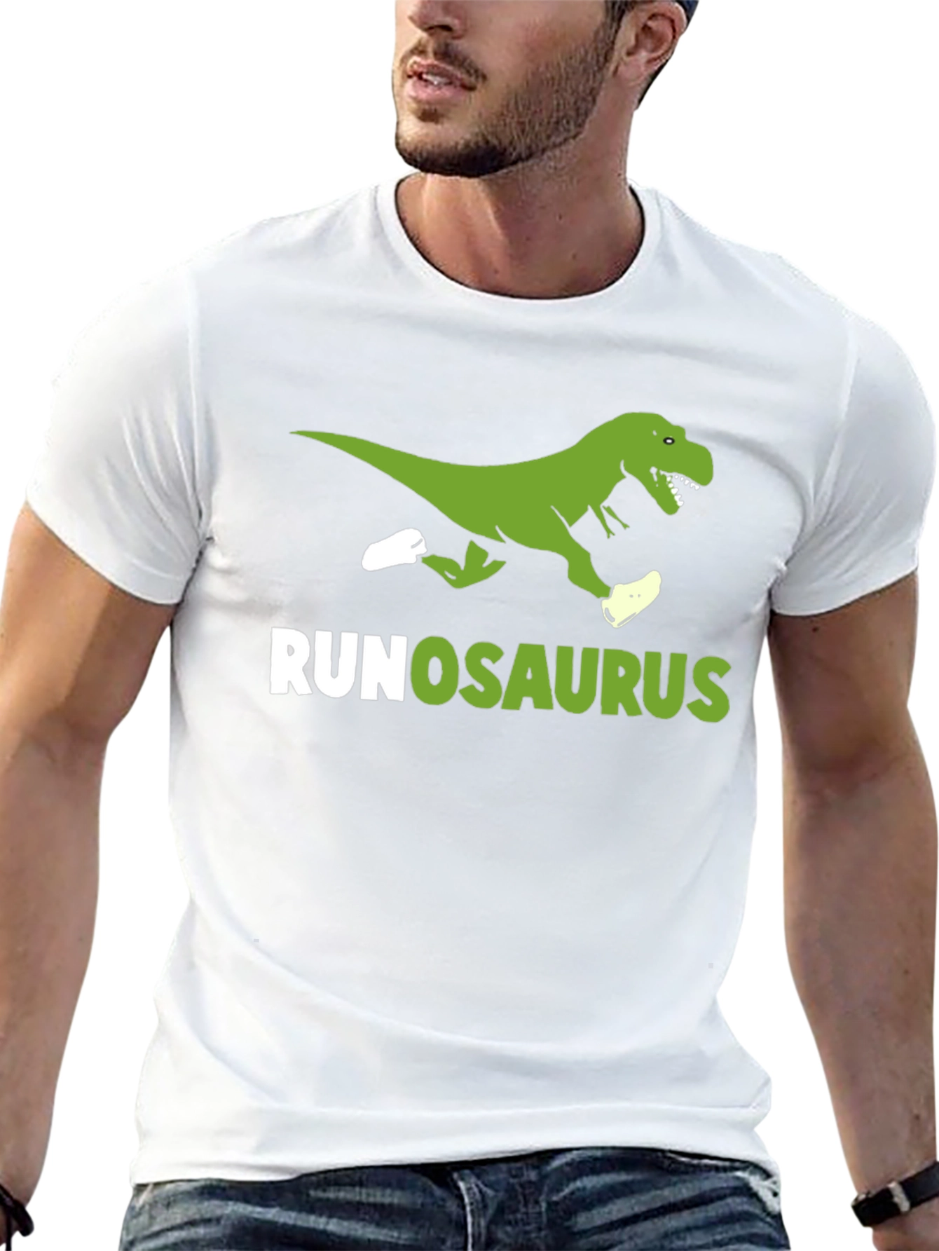 Runosaurus Rex Novelty Graphic T-Shirt