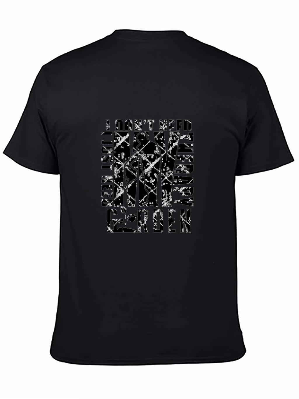 Distressed Graphic Tee - I Dont Need Google