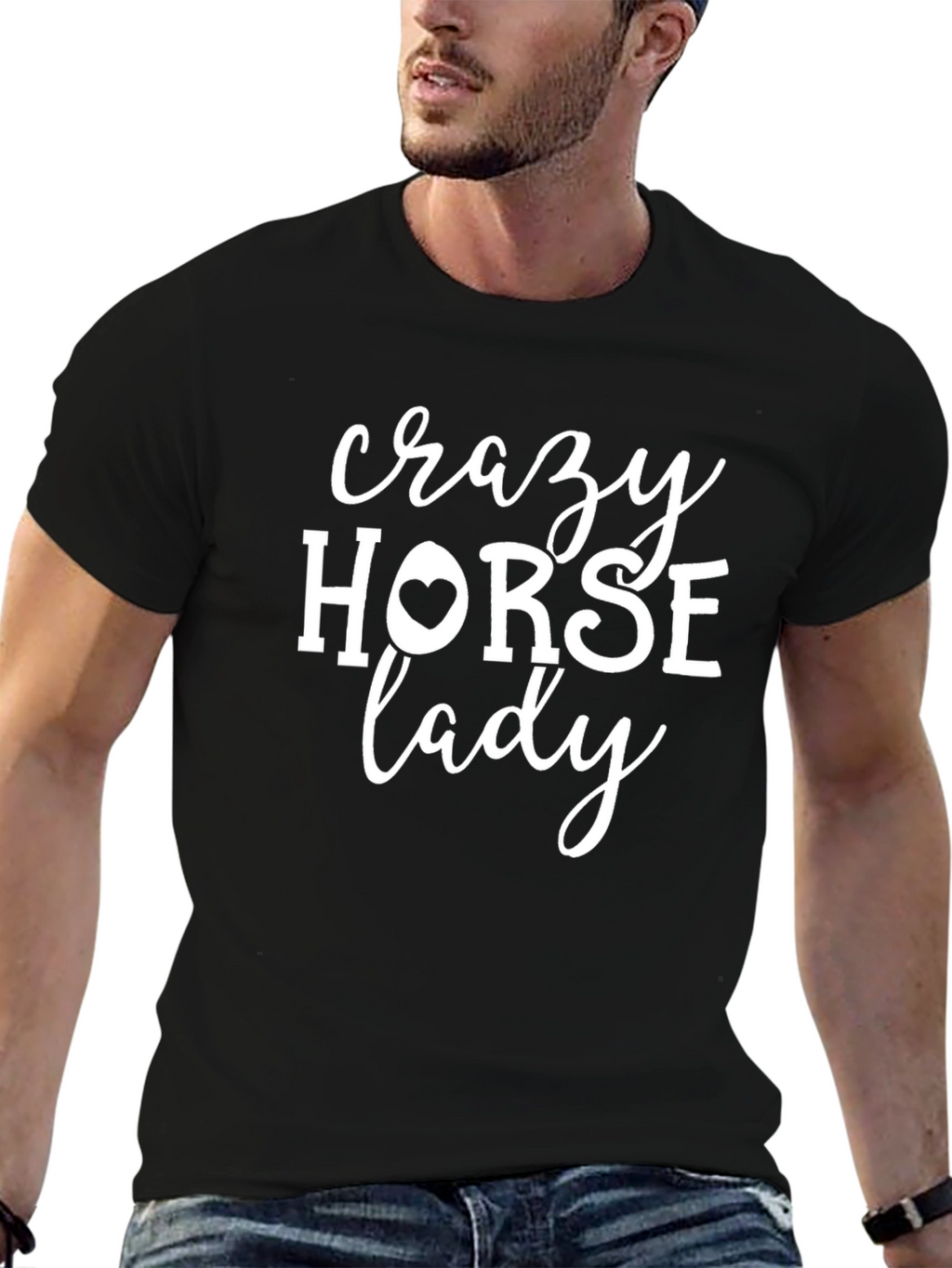 Crazy Horse Lady Graphic T-Shirt - Unisex