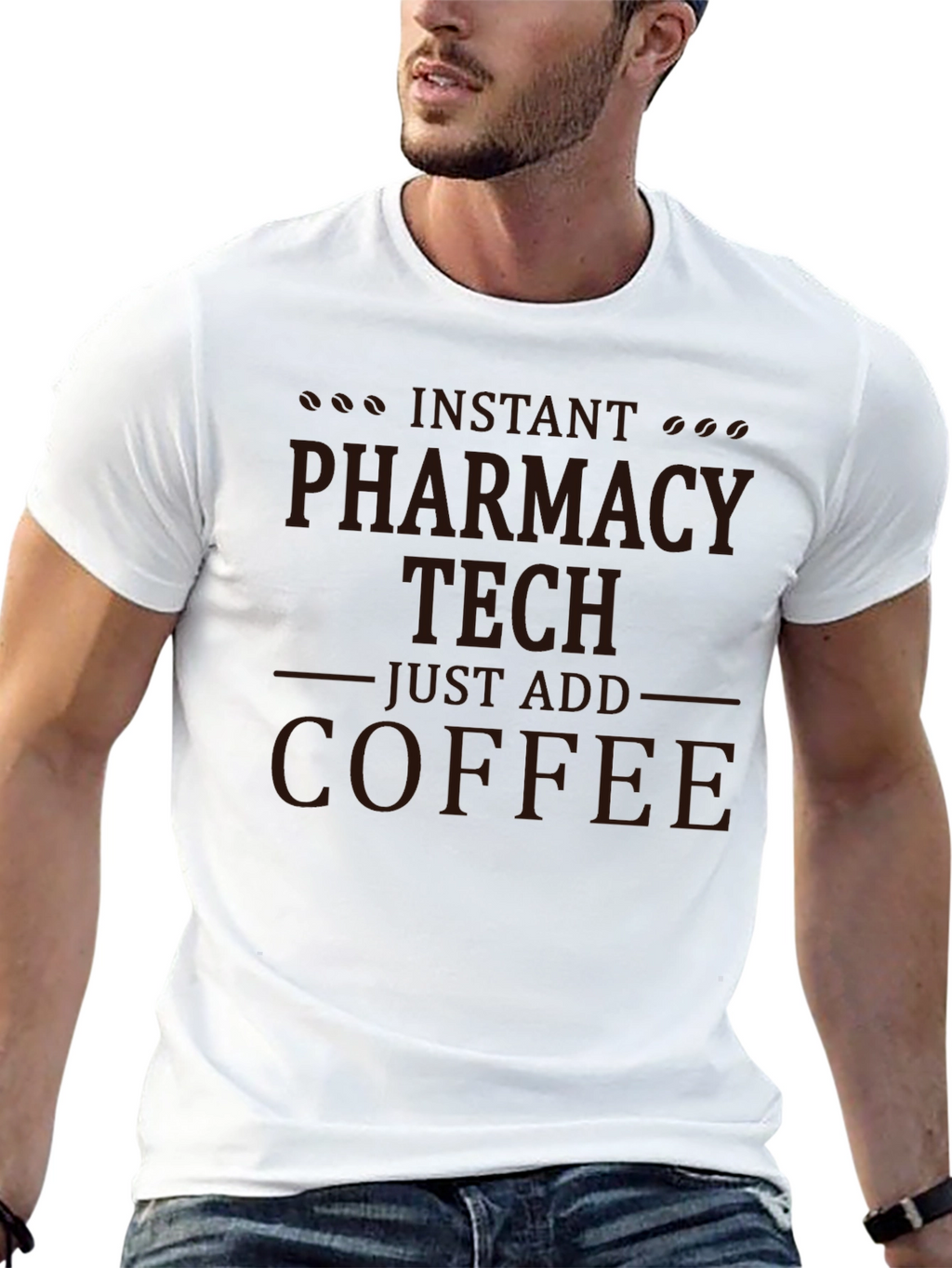 Pharmacy Tech Coffee T-Shirt