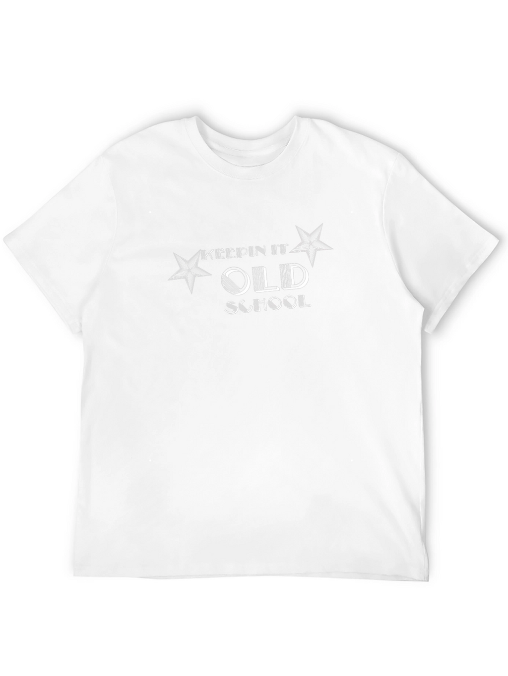 Keepin It Old School Black Graphic Tee