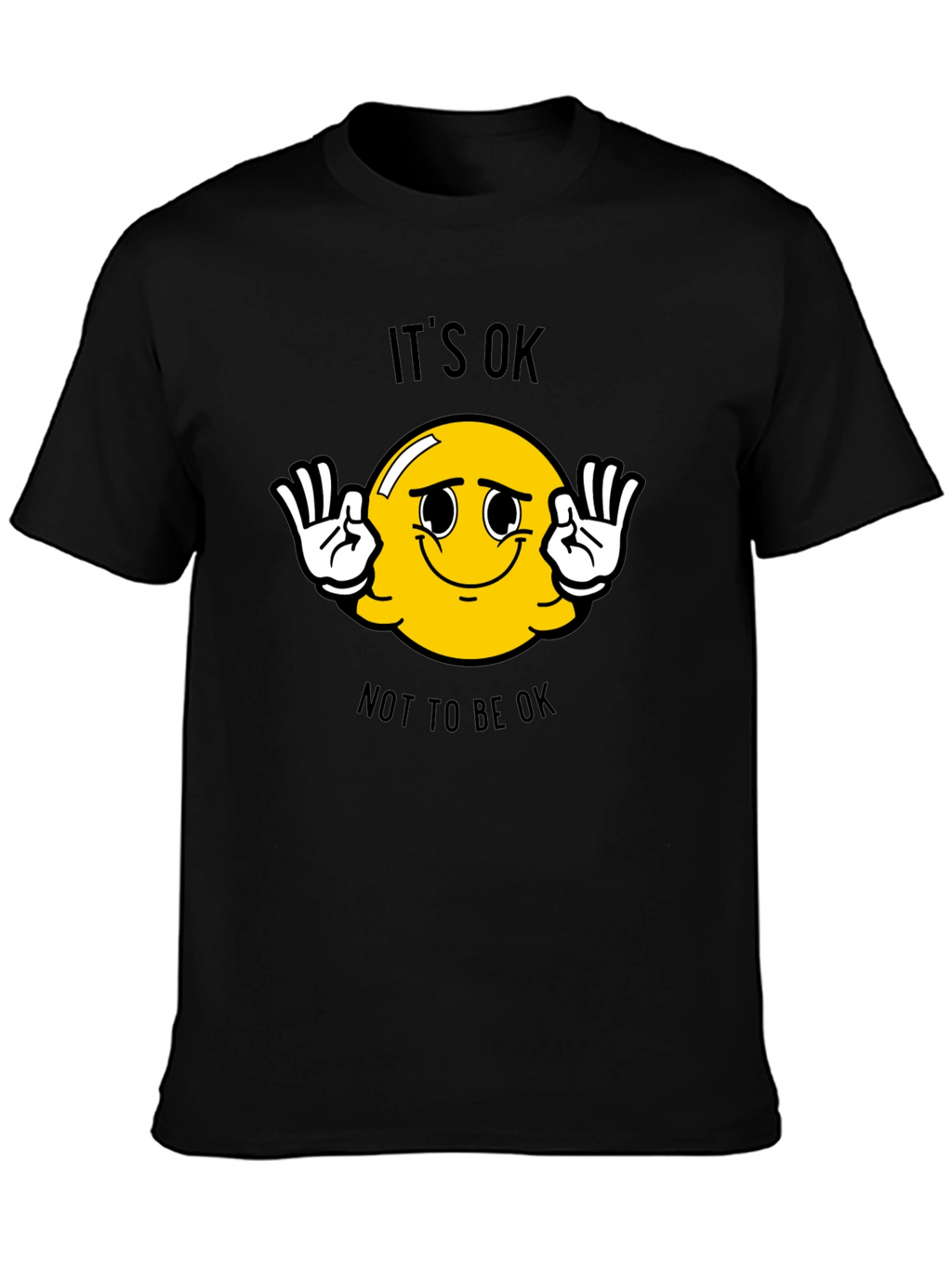 Its OK T-Shirt - Smiley Face Graphic Tee