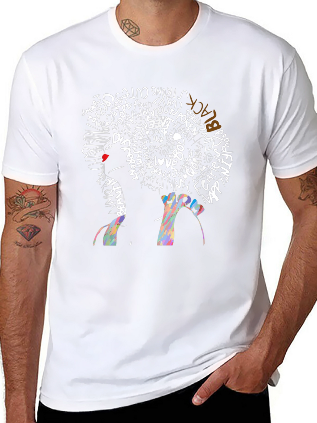Empowered Black Woman Graphic Tee