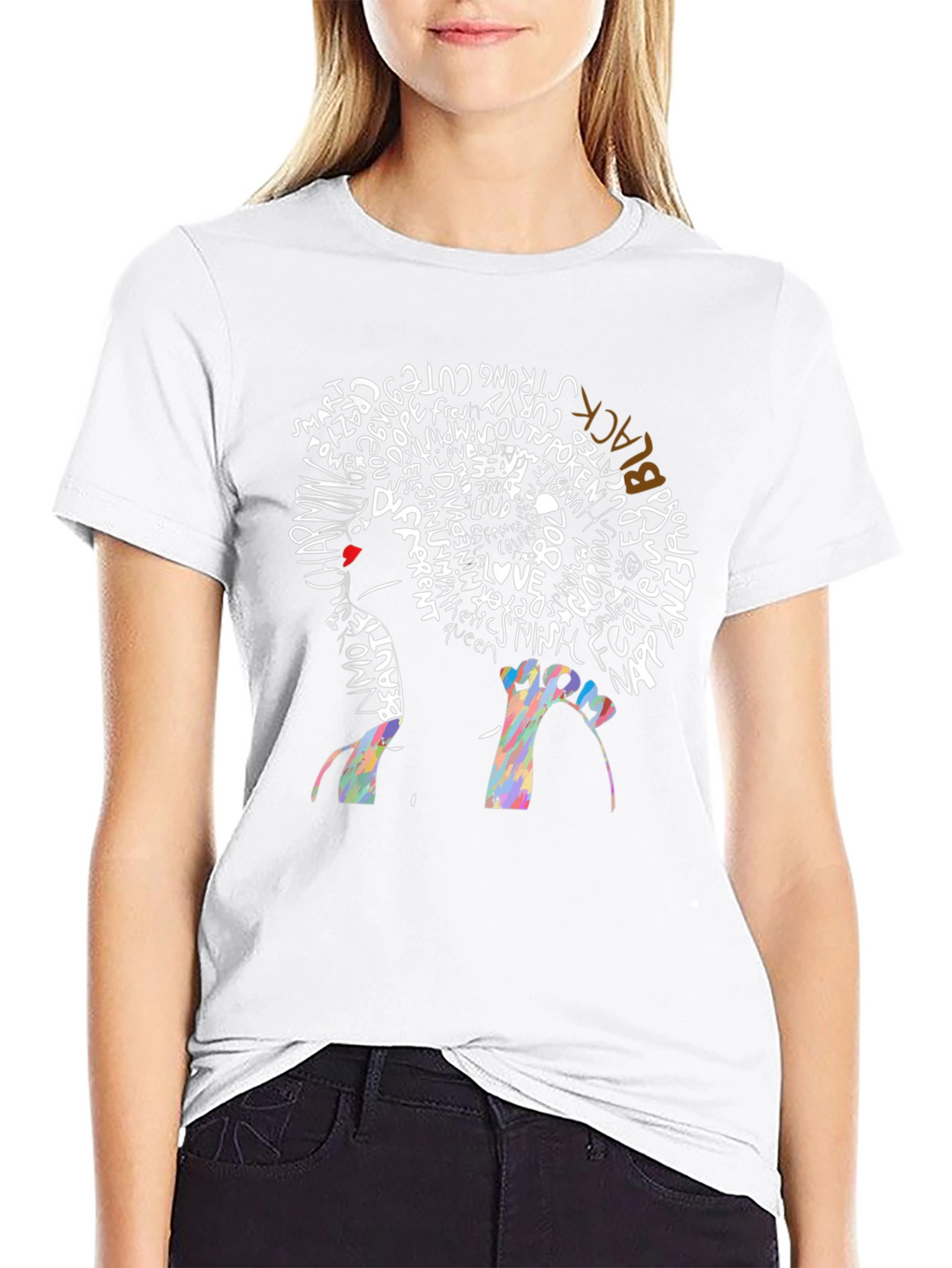 Empowered Black Woman Graphic Tee