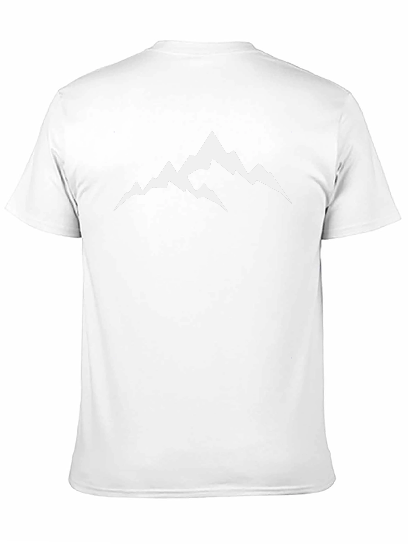 Mens Black Mountain Graphic T-Shirt