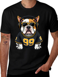 Cool Bulldog DJ Graphic Tee