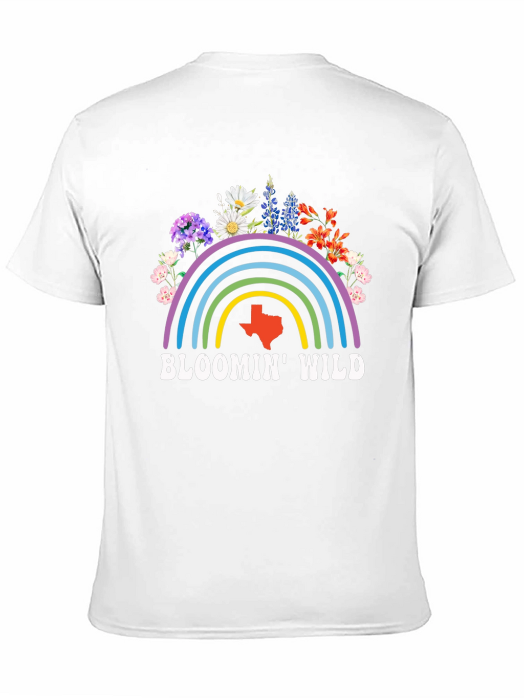 Bloomin Wild Texas Graphic Tee - Black