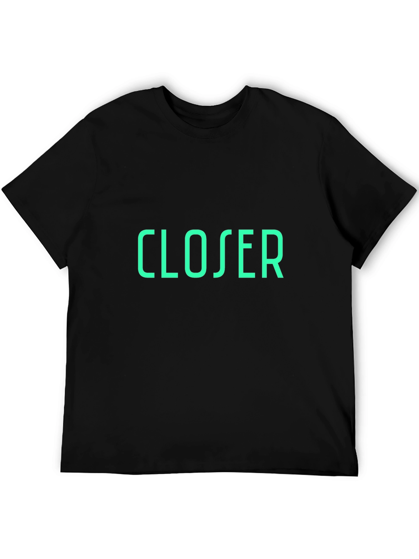 Closer Graphic Tee - Stylish Black T-Shirt