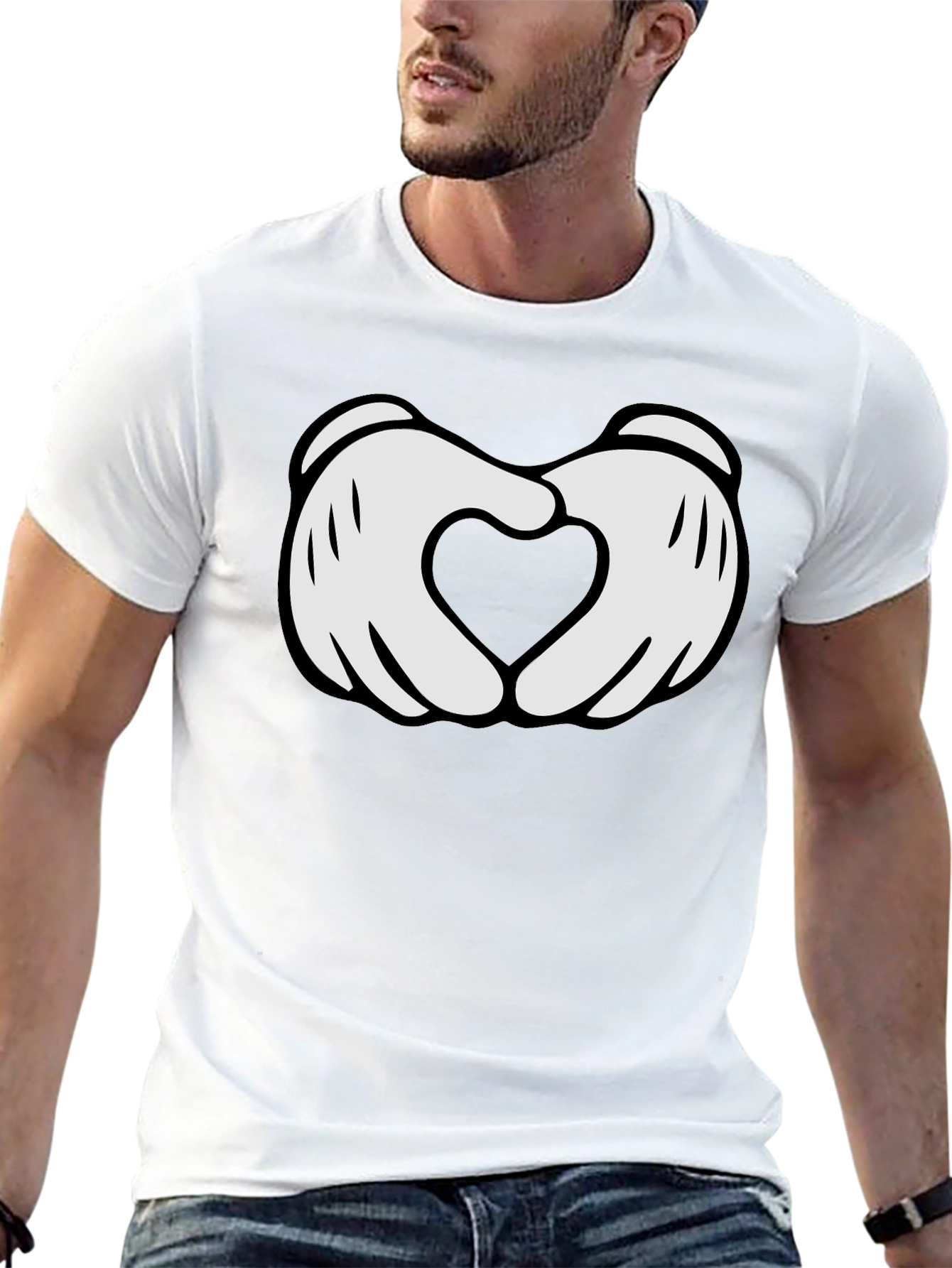 Heart Hands Graphic Tee