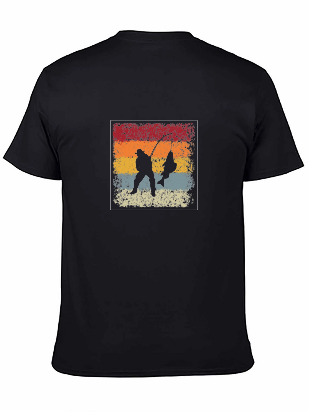 Retro Fishing T-Shirt - Fishermans Catch Tee