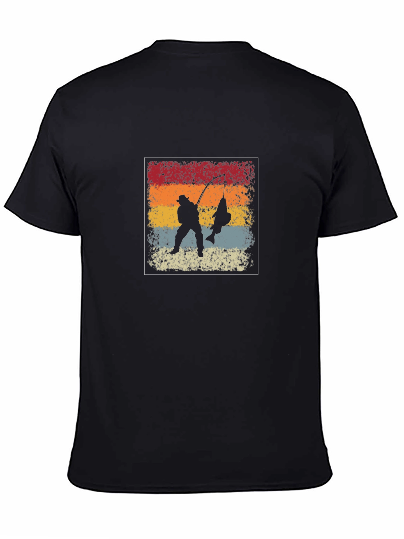 Retro Fishing T-Shirt - Fishermans Catch Tee