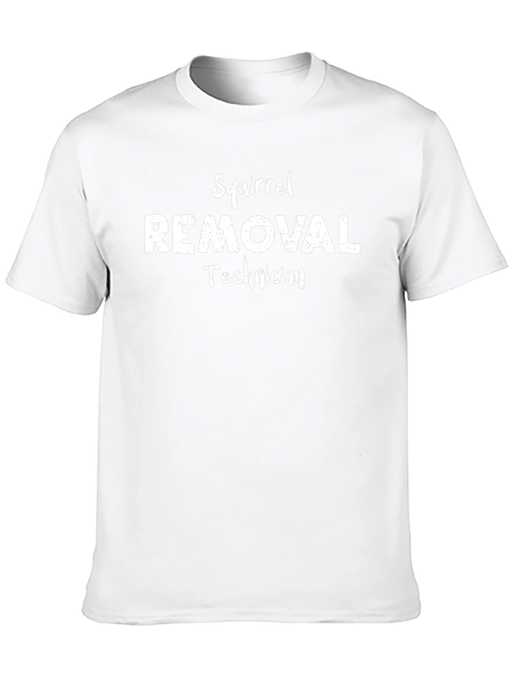 Squirrel Removal Technician Black T-Shirt