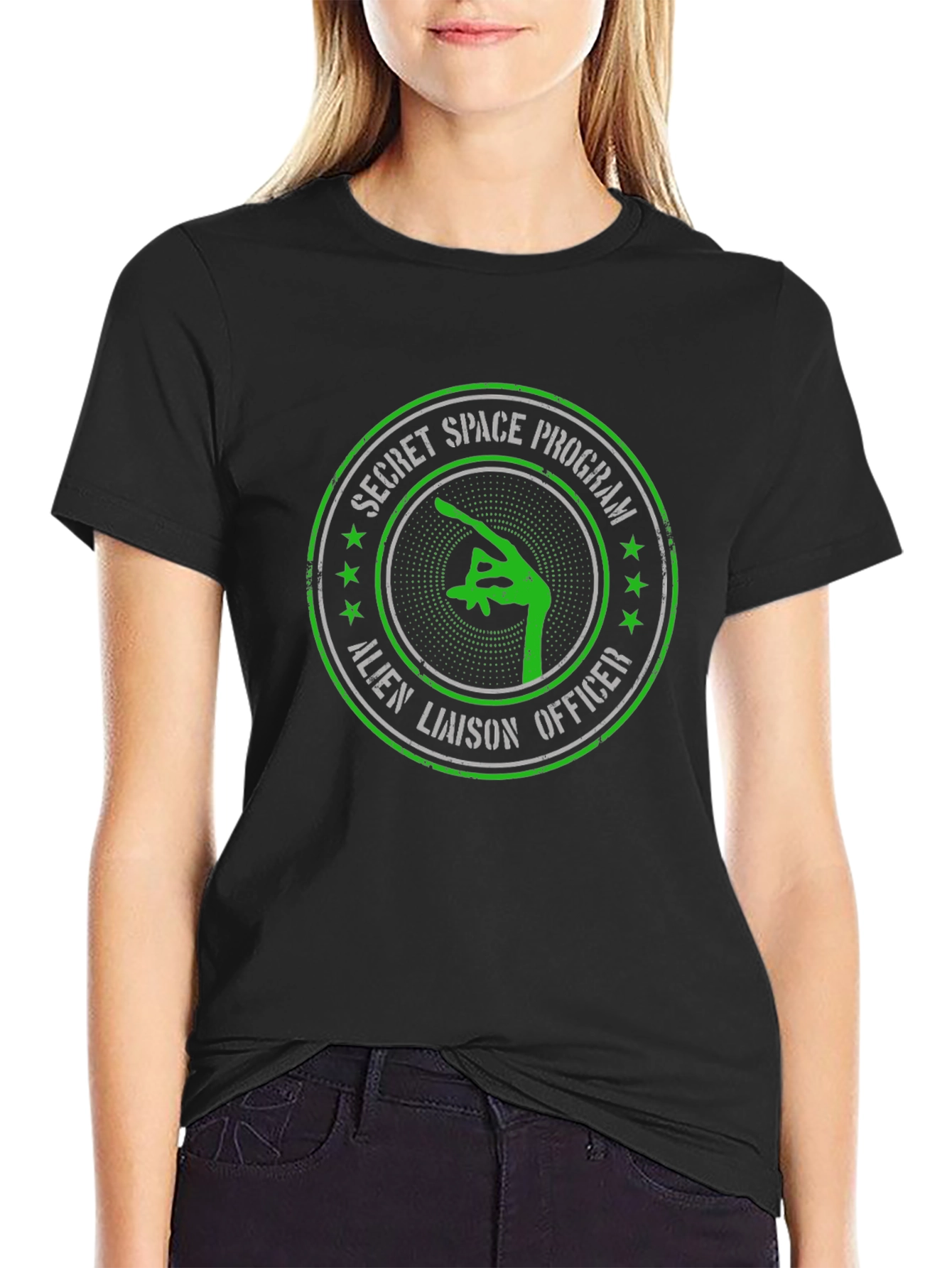 Secret Space Program Alien Liaison Officer T-Shirt