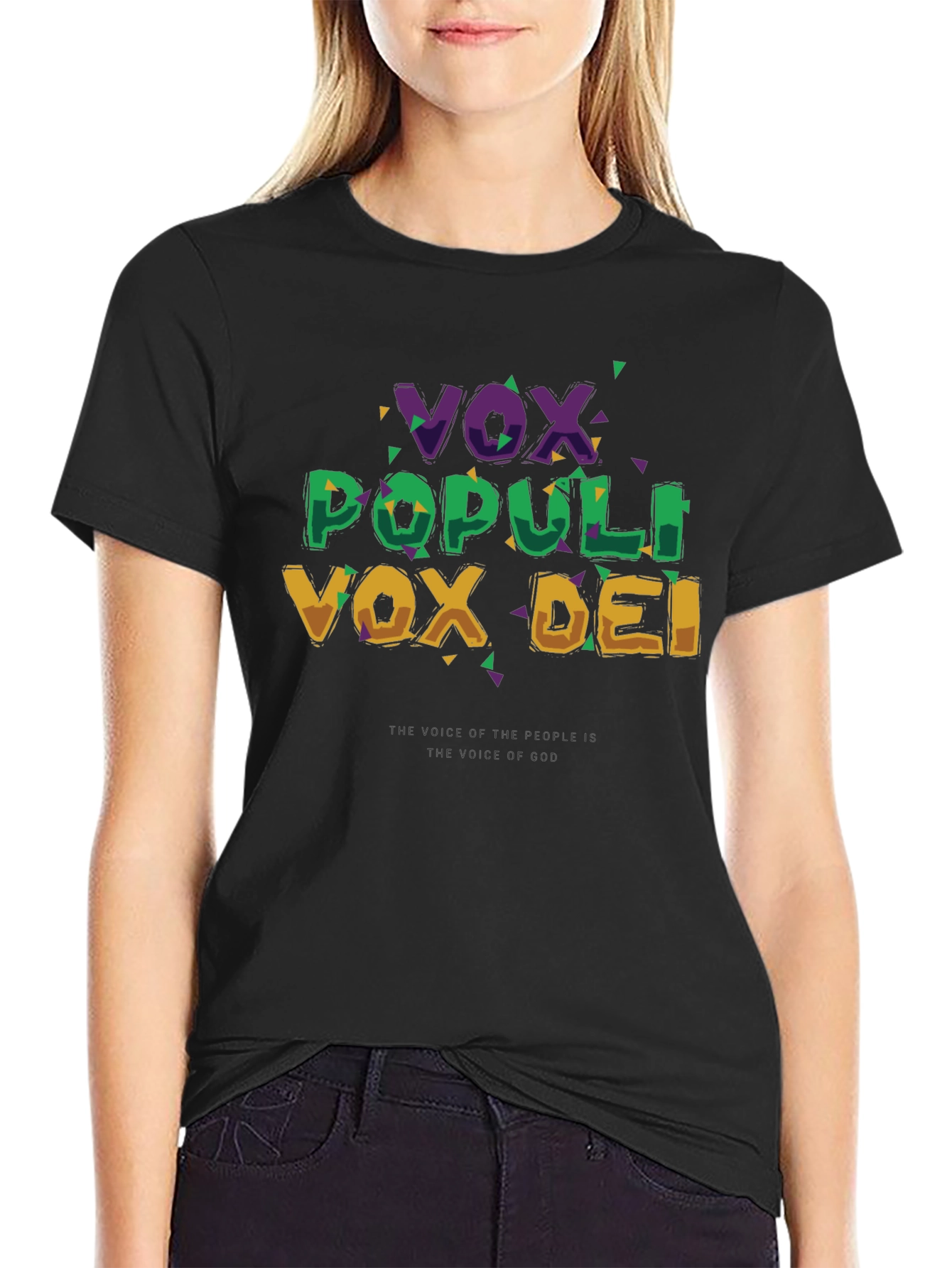 Vox Populi Vox Dei Graphic T-Shirt