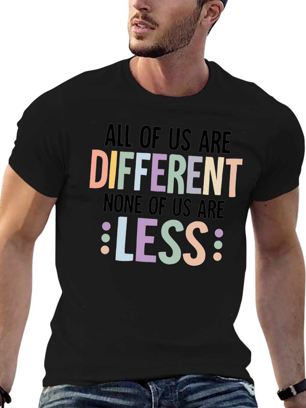 All of Us Are Different Graphic Tee