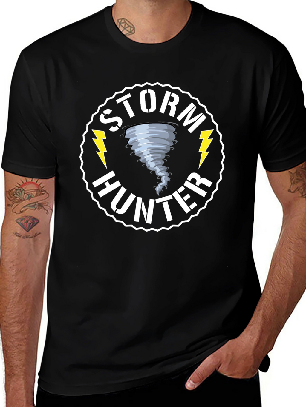 Storm Hunter Graphic Tee - Weather Chaser T-Shirt