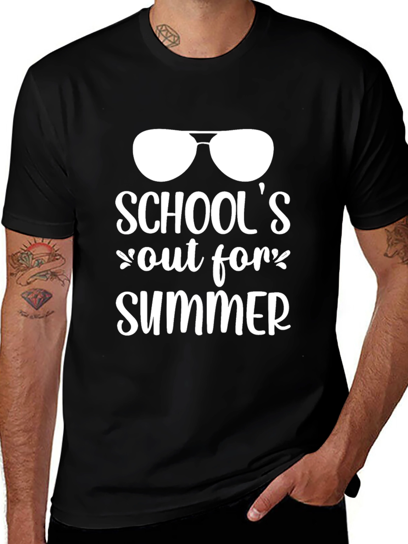 Schools Out for Summer Graphic T-Shirt